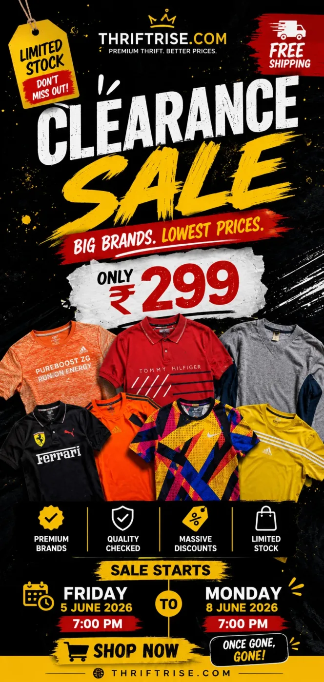 cheap thrift clothing india