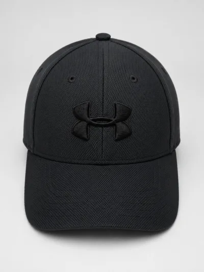 Under Armour Blitzing Classic Fit Black Performance Cap | M/L