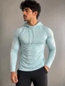 Under Armour Lightweight Performance Training Hoodie | Sky Blue | S