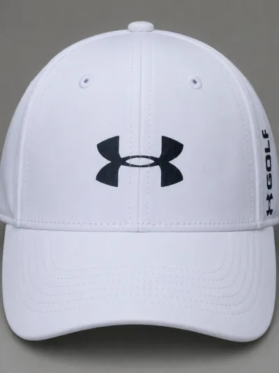 Under Armour Golf Performance Stretch Cap White | LG/XL
