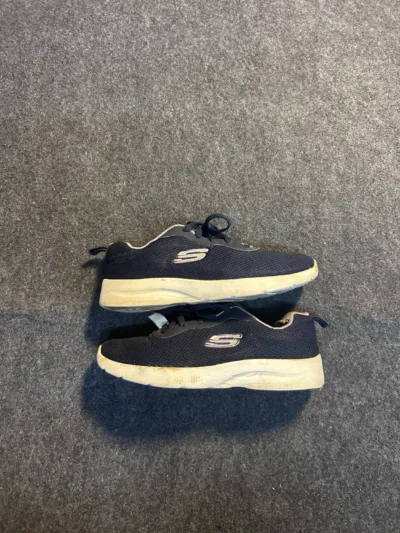 Skechers Machine Washable Memory Foam Walking Shoes Navy Blue – EU 38 / UK 5