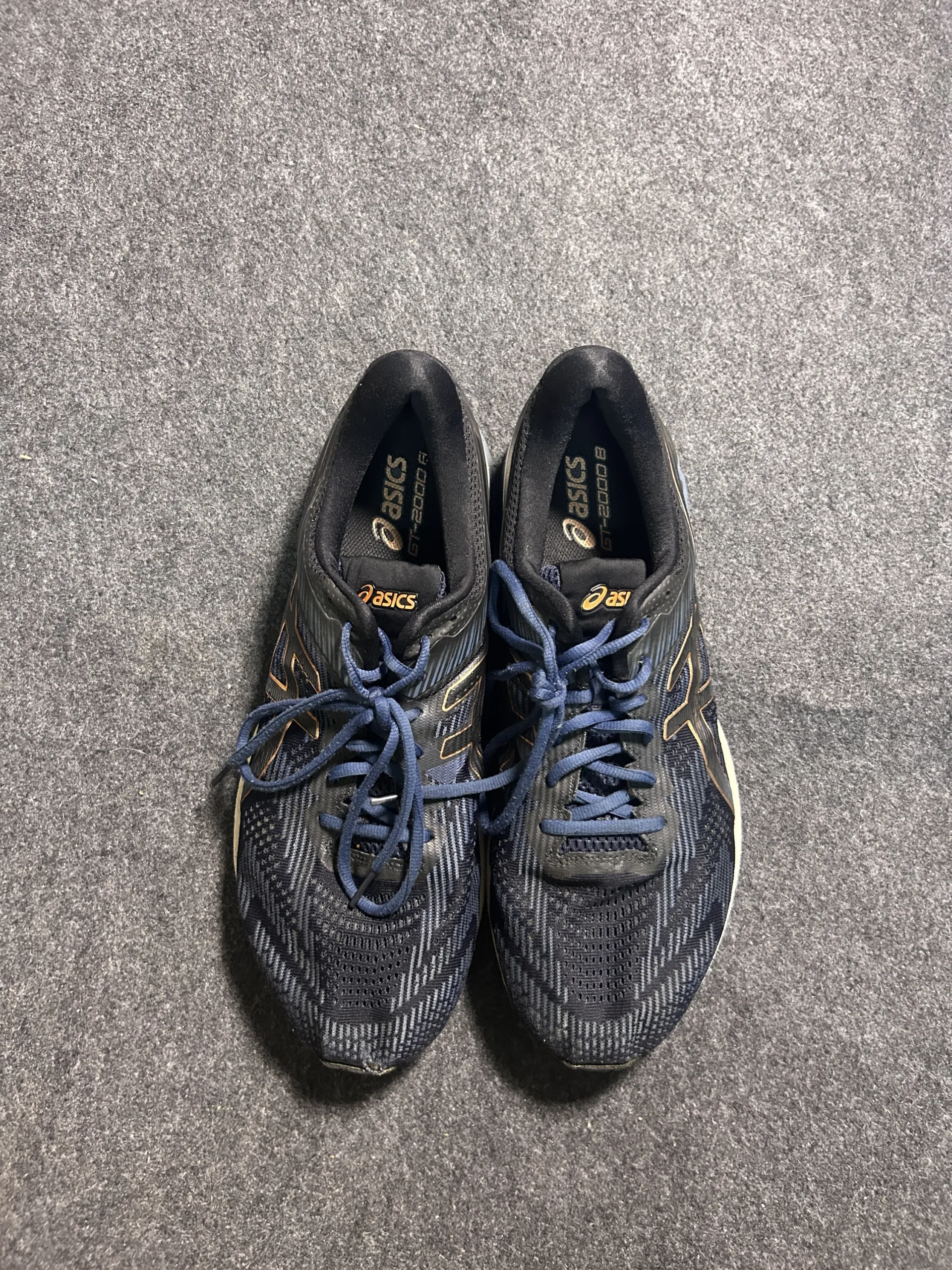 Asics Gt-2000 8 Flytefoam Running Shoes Wide Fit Navy Blue | Uk13 6 thrift shoes online india