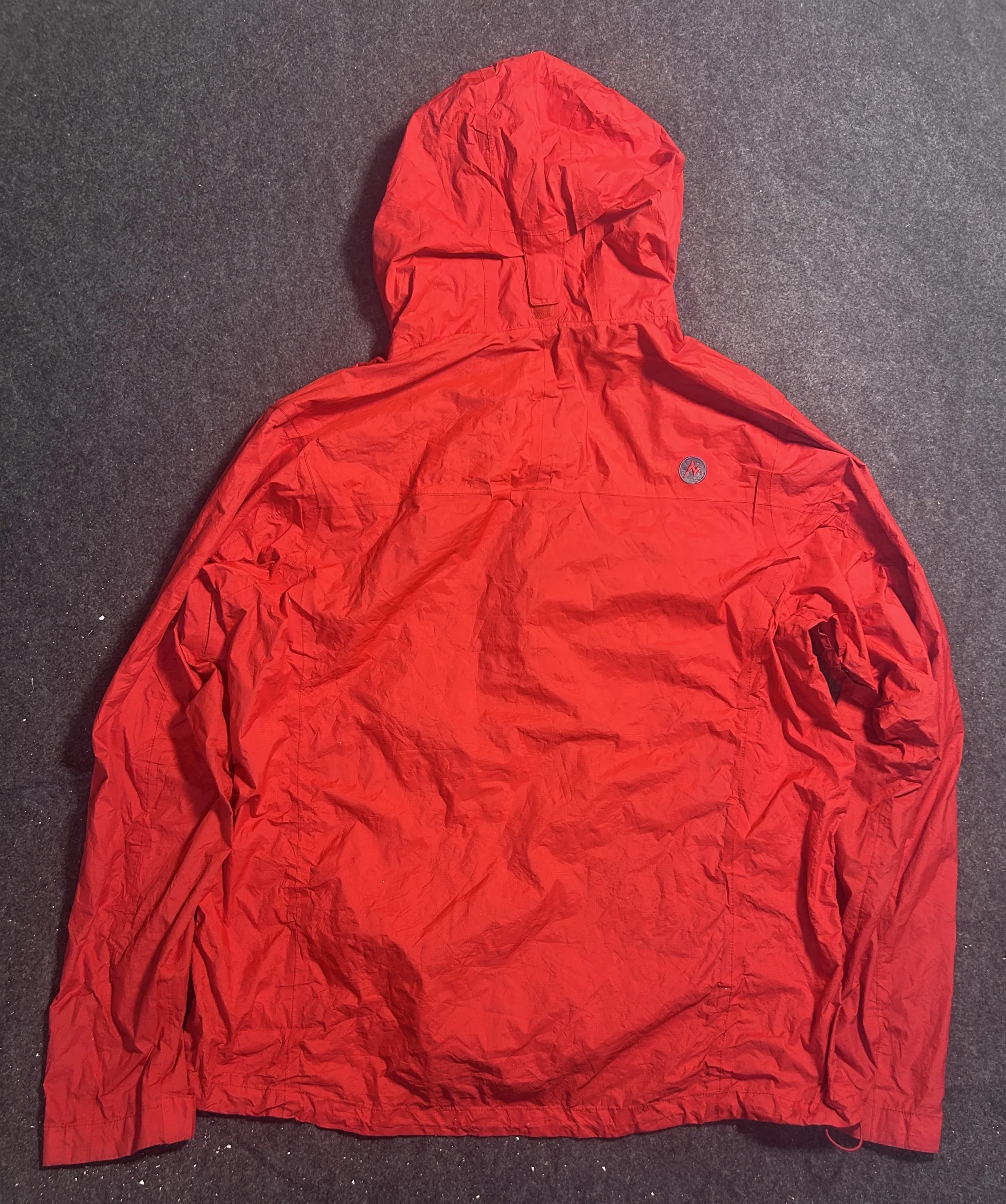 Marmot Lightweight Waterproof Hooded Windbreaker Jacket XL - Image 6