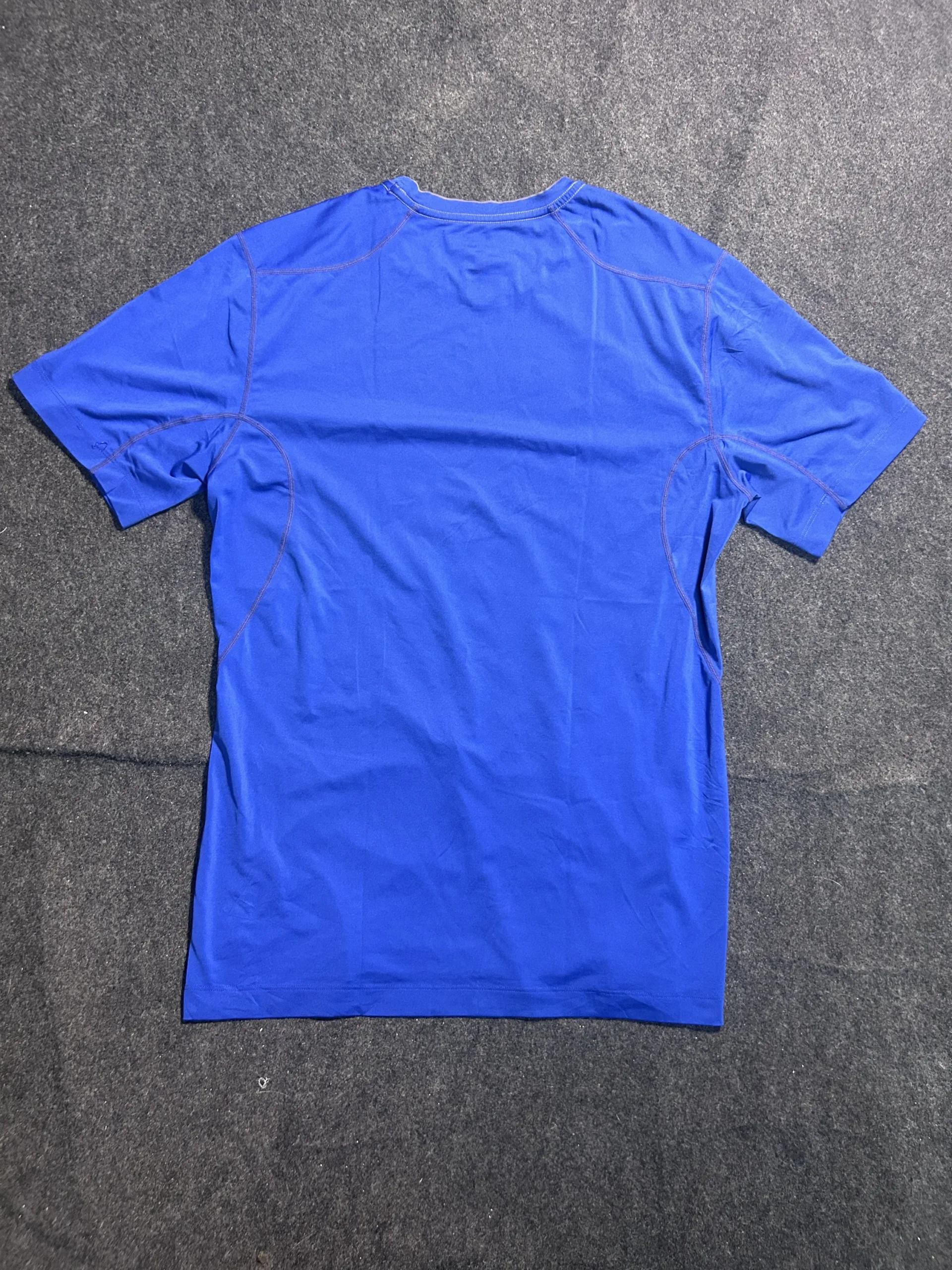 Nike Pro Dri-Fit Fitted Compression Training T-Shirt Blue | L 5 Nike compression wear