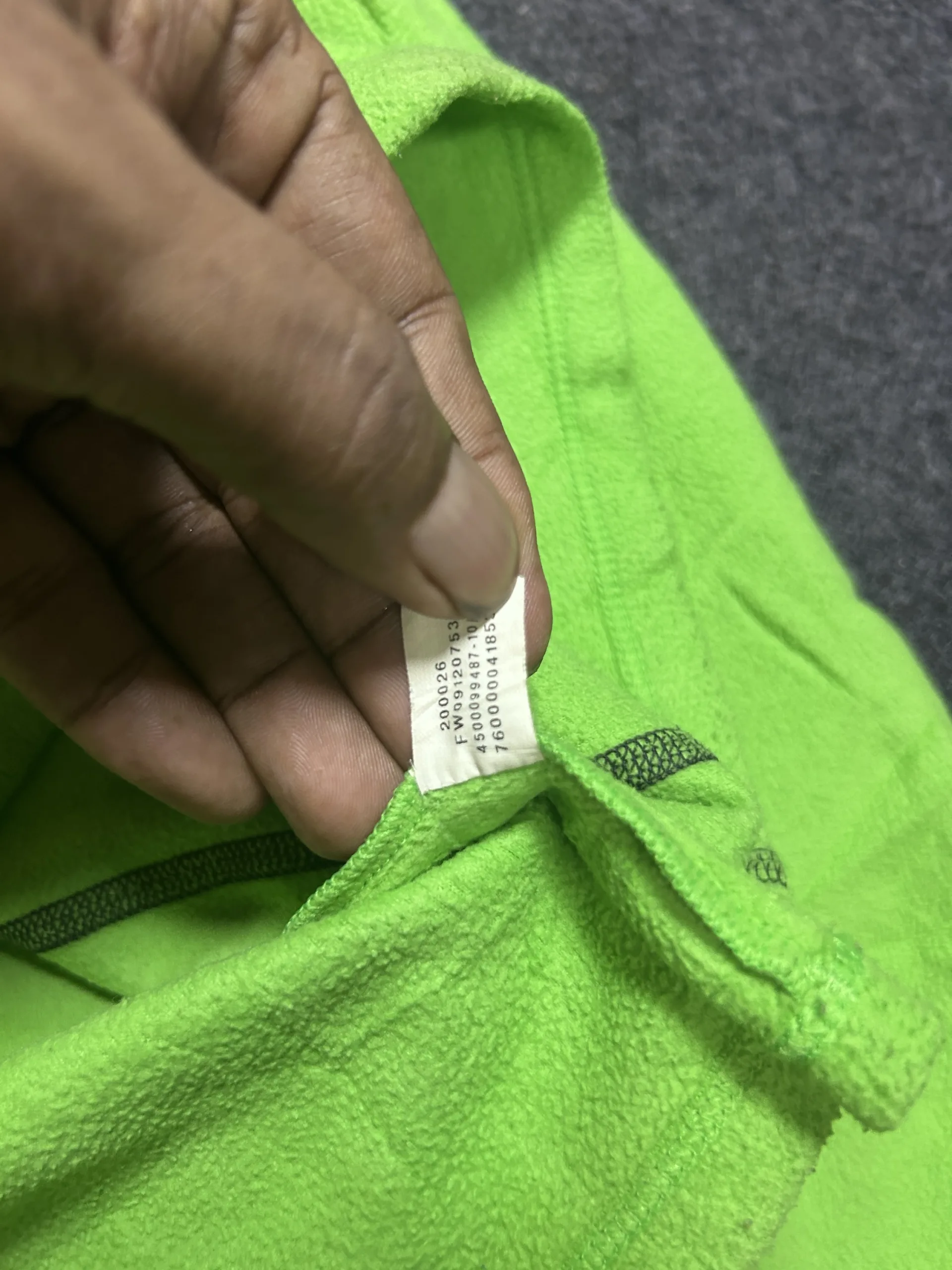 Under Armour Neon Green Quarter Zip Fleece Sweater 6 Under Armour fleece jackets