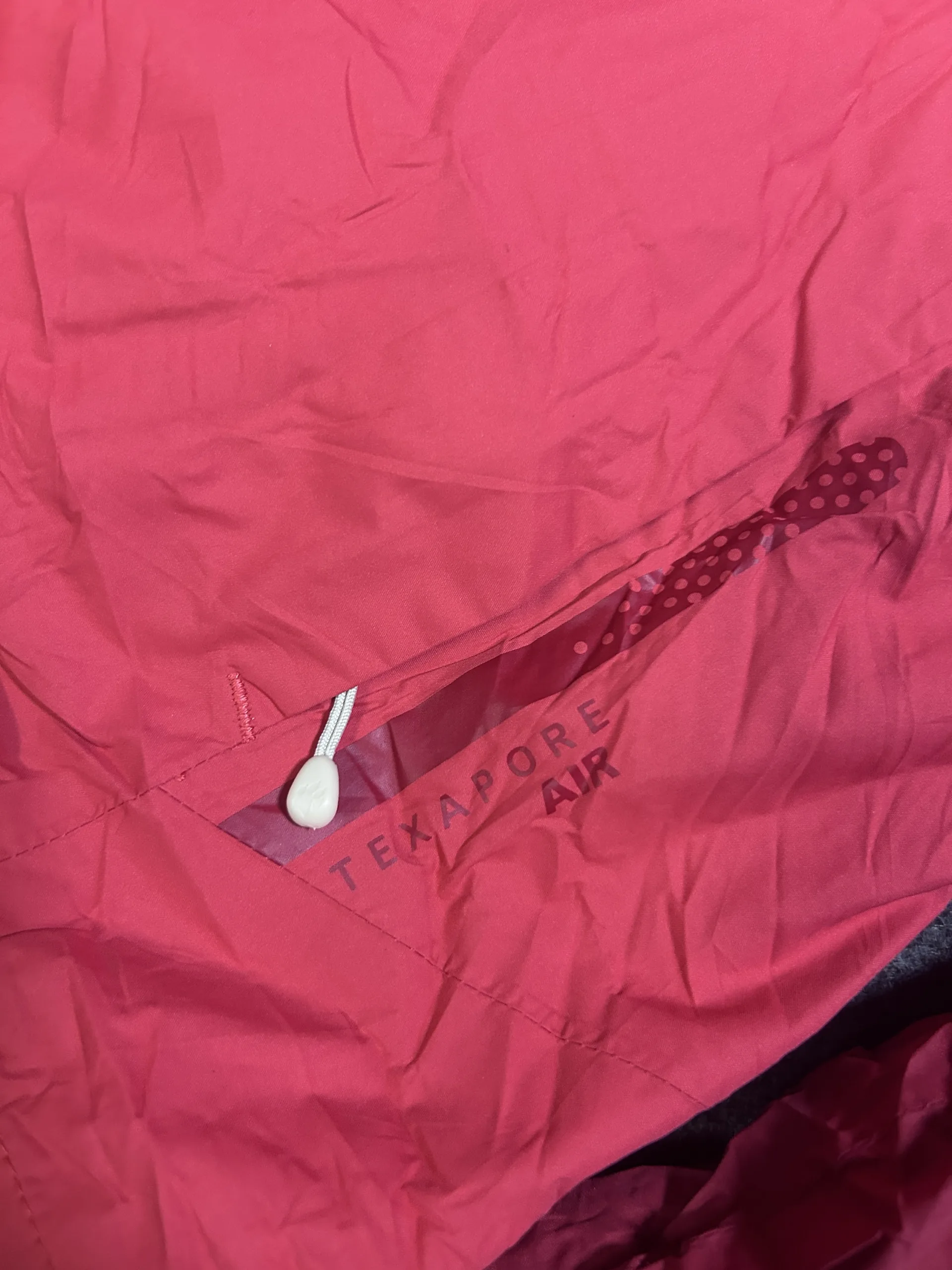 Jack Wolfskin Texapore Air Waterproof Windbreaker Jacket Red M 4 thrift windbreakers india