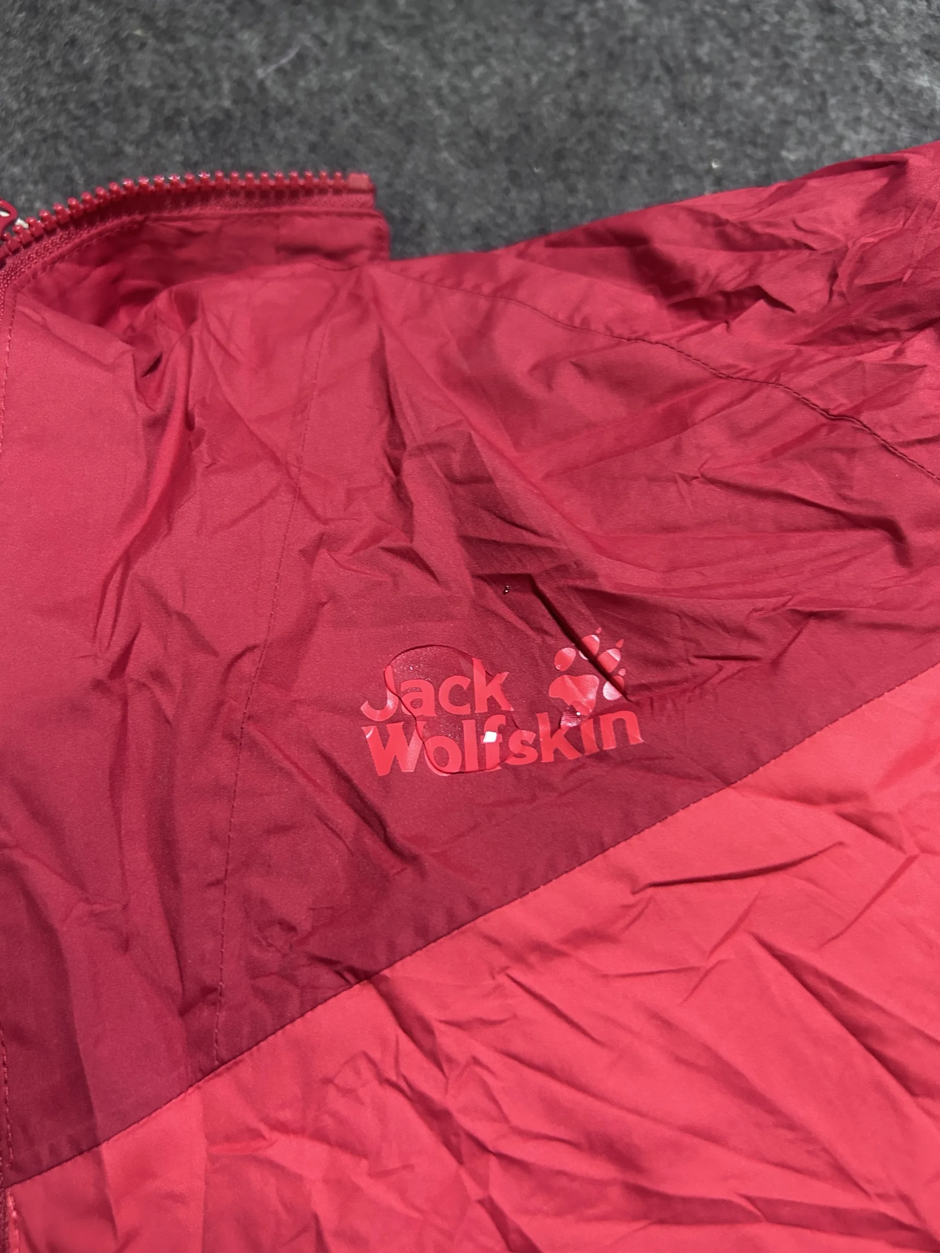 Jack Wolfskin Texapore Air Waterproof Windbreaker Jacket Red M 10 thrift windbreakers india