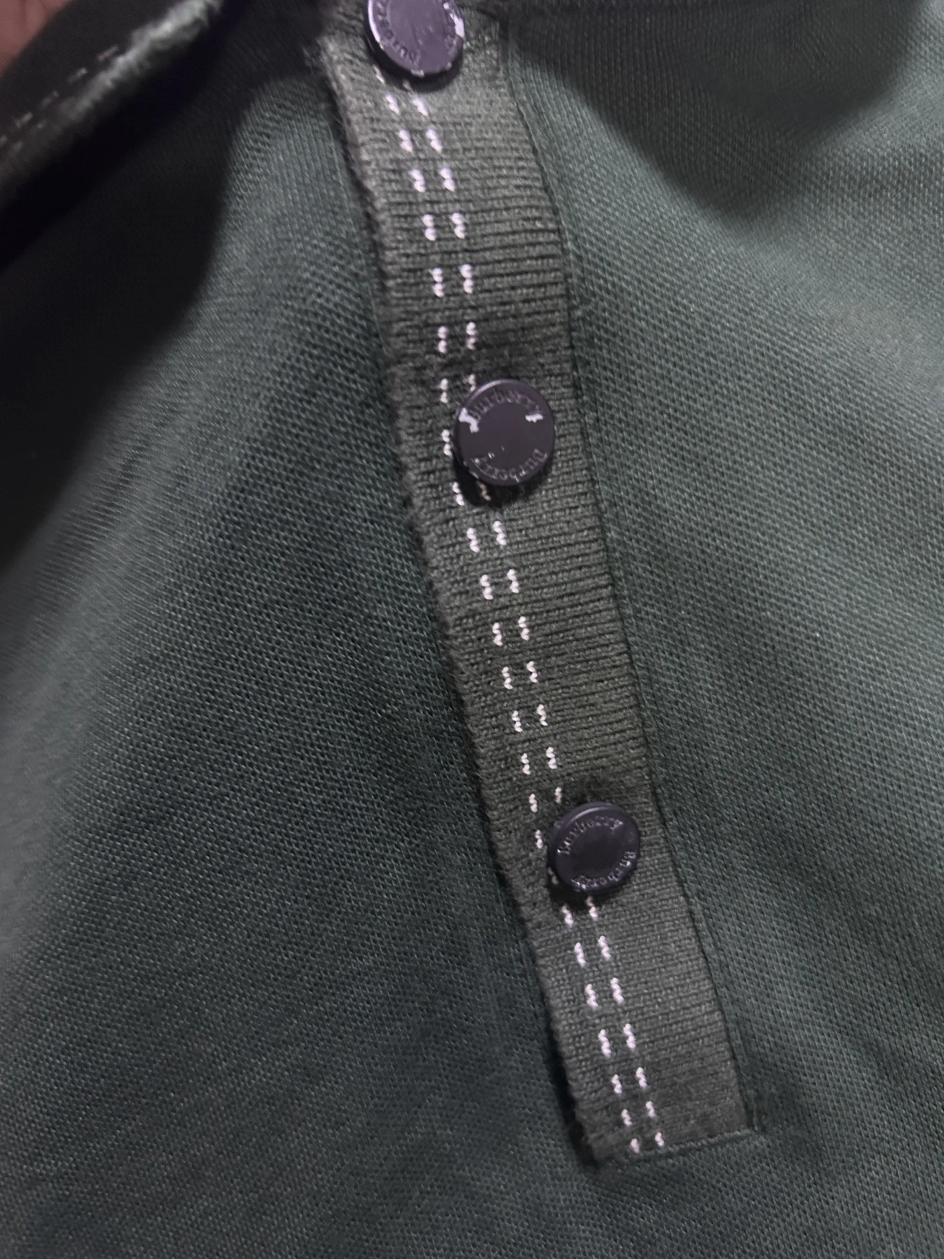 Burberry London England Dark Green Polo T-Shirt | L 4 thrift polo shirts india