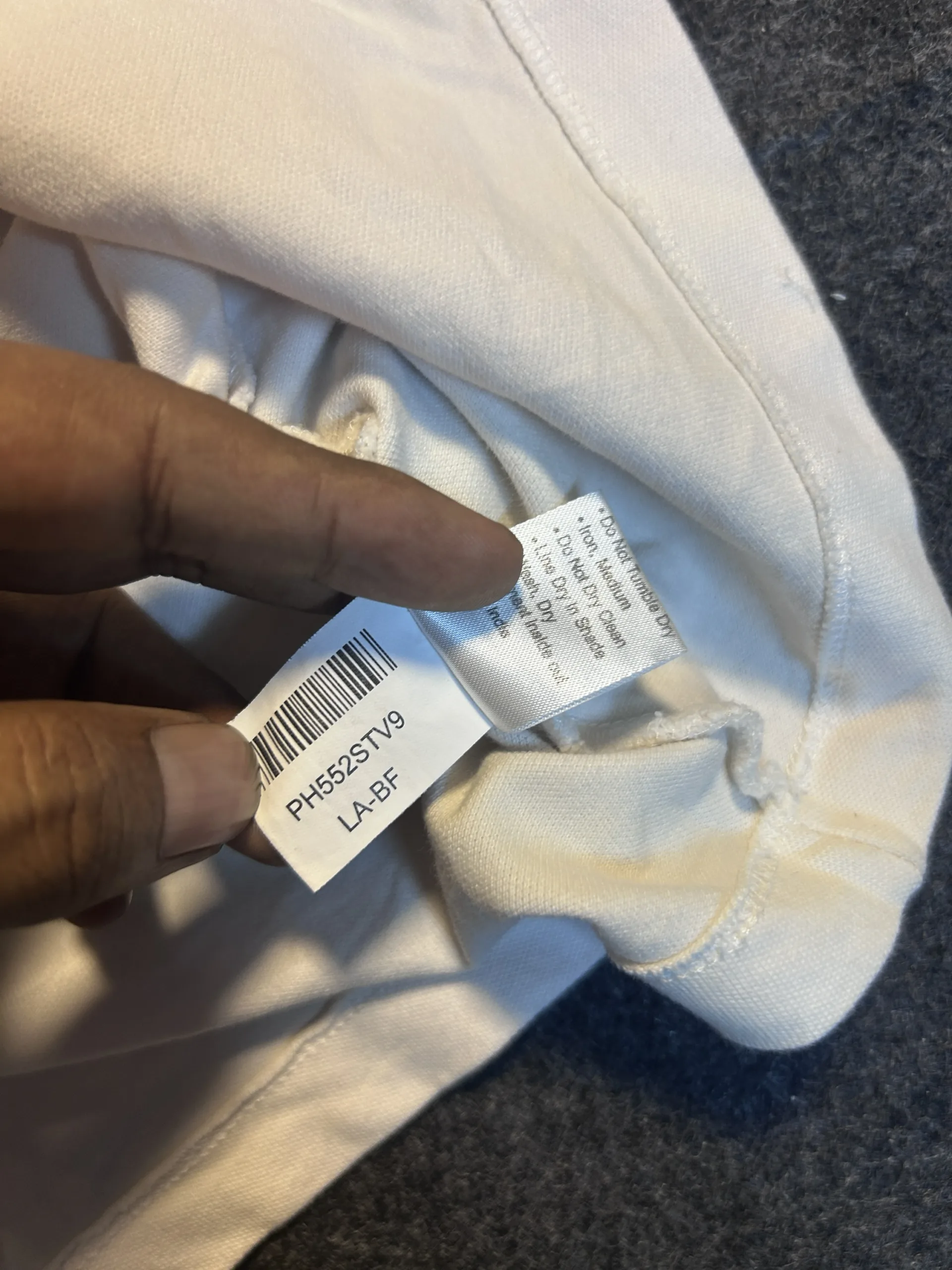 Lacoste Regular Fit White Polo T-Shirt Xl 6 Lacoste polo shirts