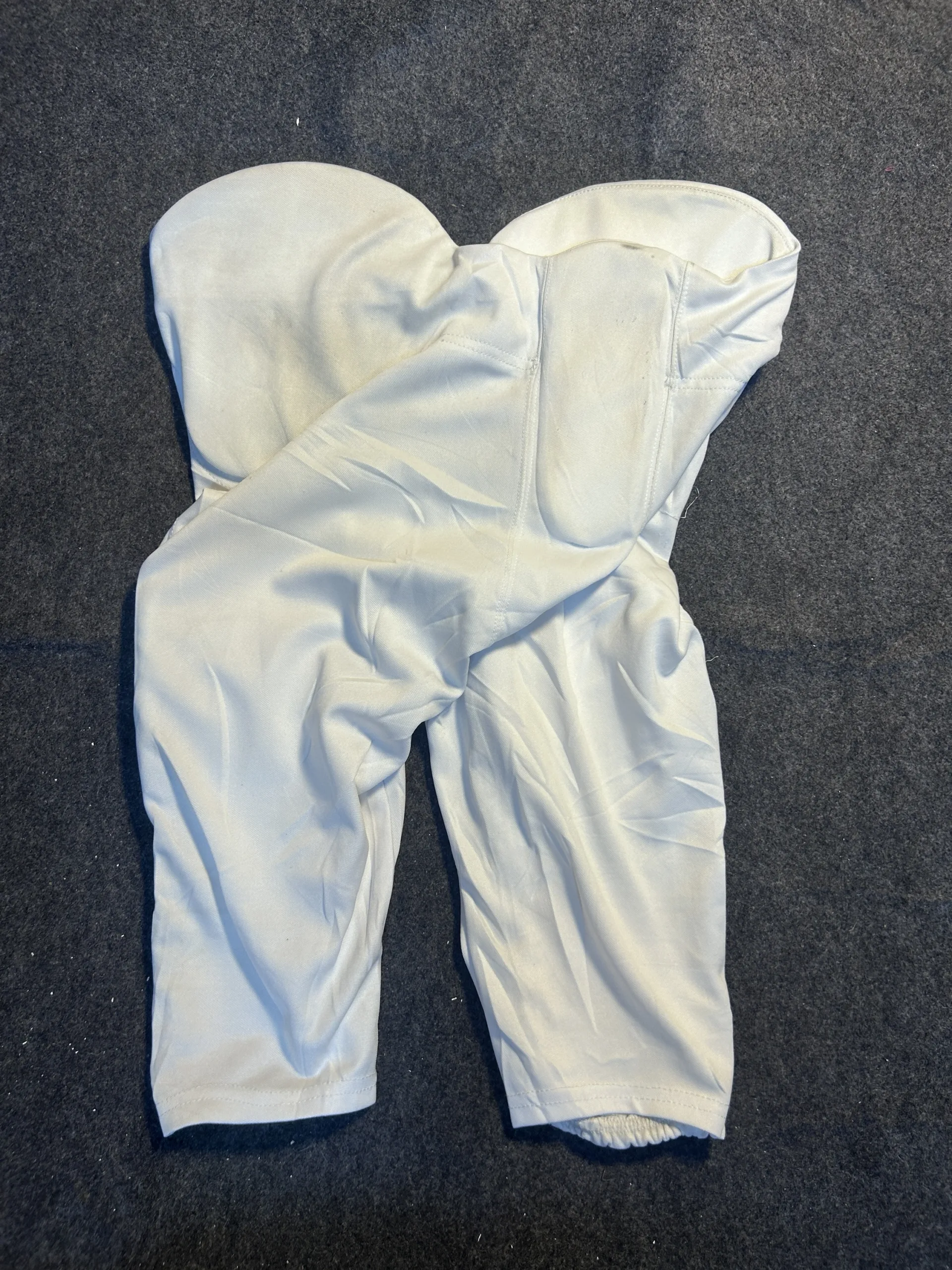 Schutt White Padded American Football Shorts Protective Game Pants | Size 34 4 thrift shorts for men