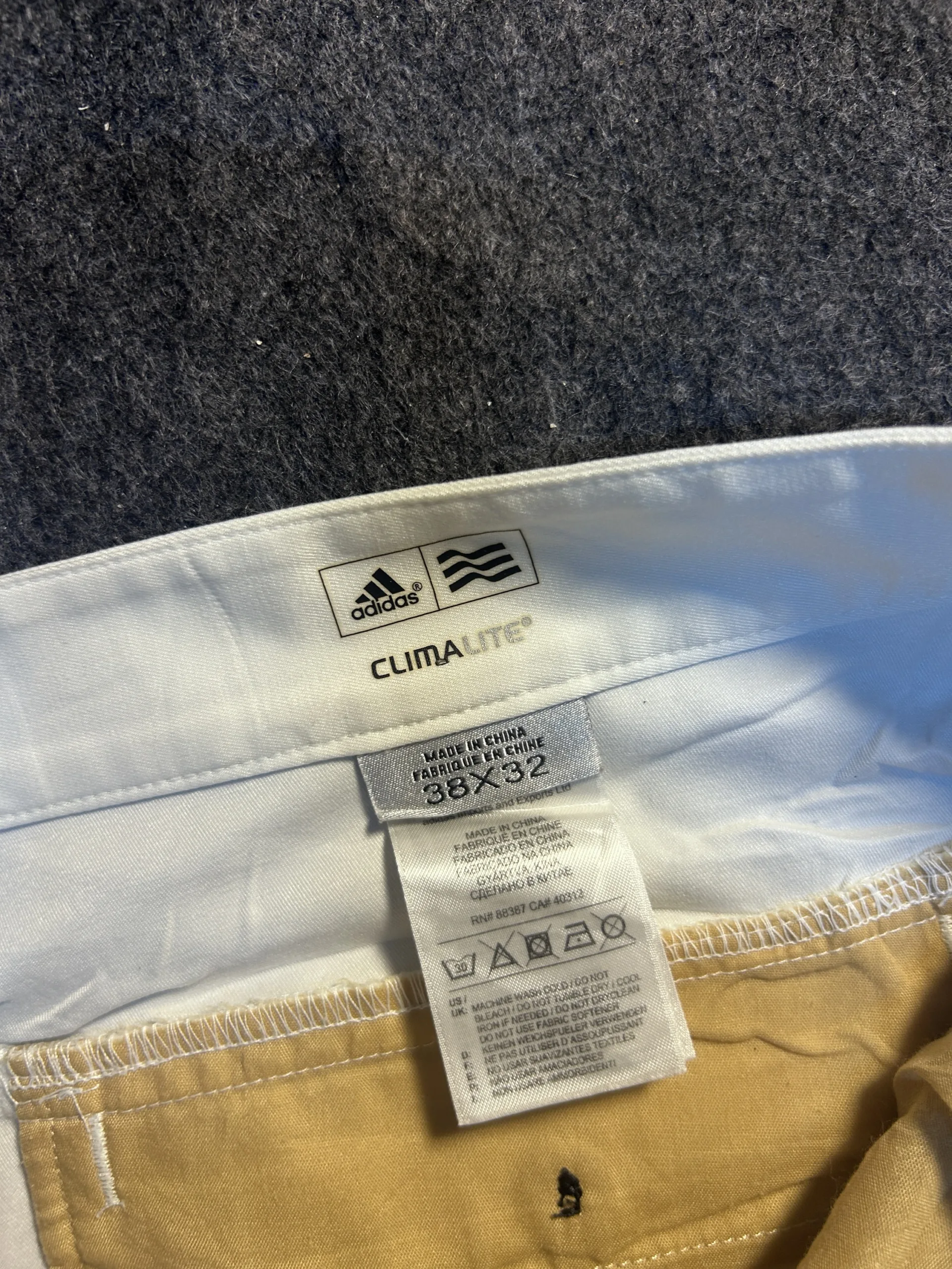 Adidas Climacool White Golf/Performance Trousers | Men’s Sports Pants | 38X32 3 online thrift store india