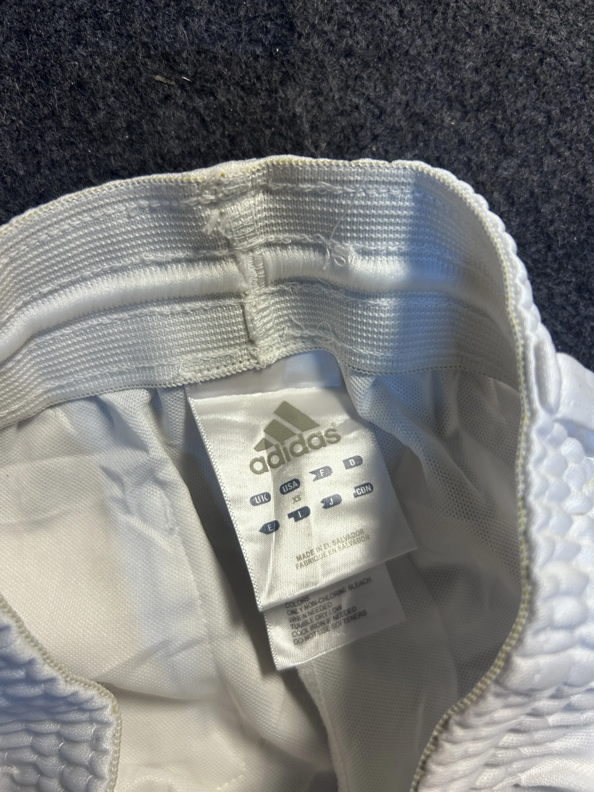 Adidas White Track Pants For Kids | Climacool Joggers | W 22-24 6 Adidas track pants