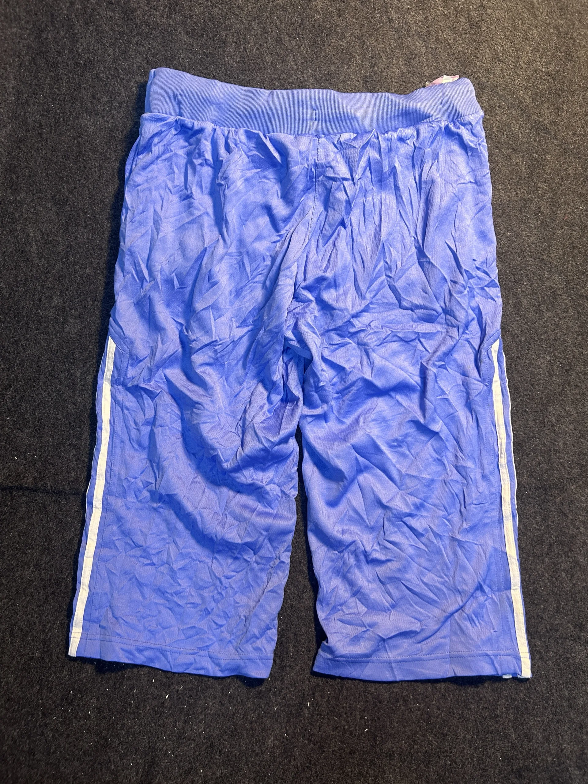 Adidas Blue 3-Stripes Athletic Shorts | Men’s Sports Shorts | Waist 34 3 Adidas shorts