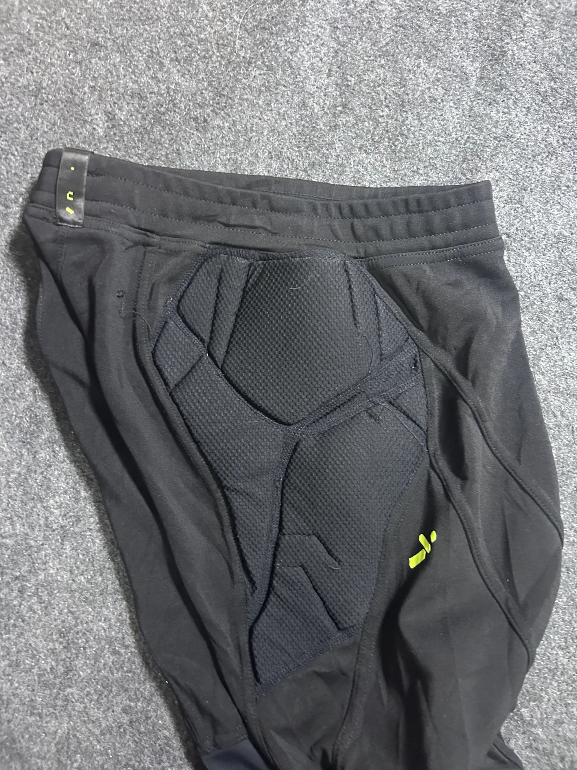 Storelli Padded Goalkeeper Soccer Pants – Black Protective Compression Leggings | Xs/S 3 thrift compression wear india