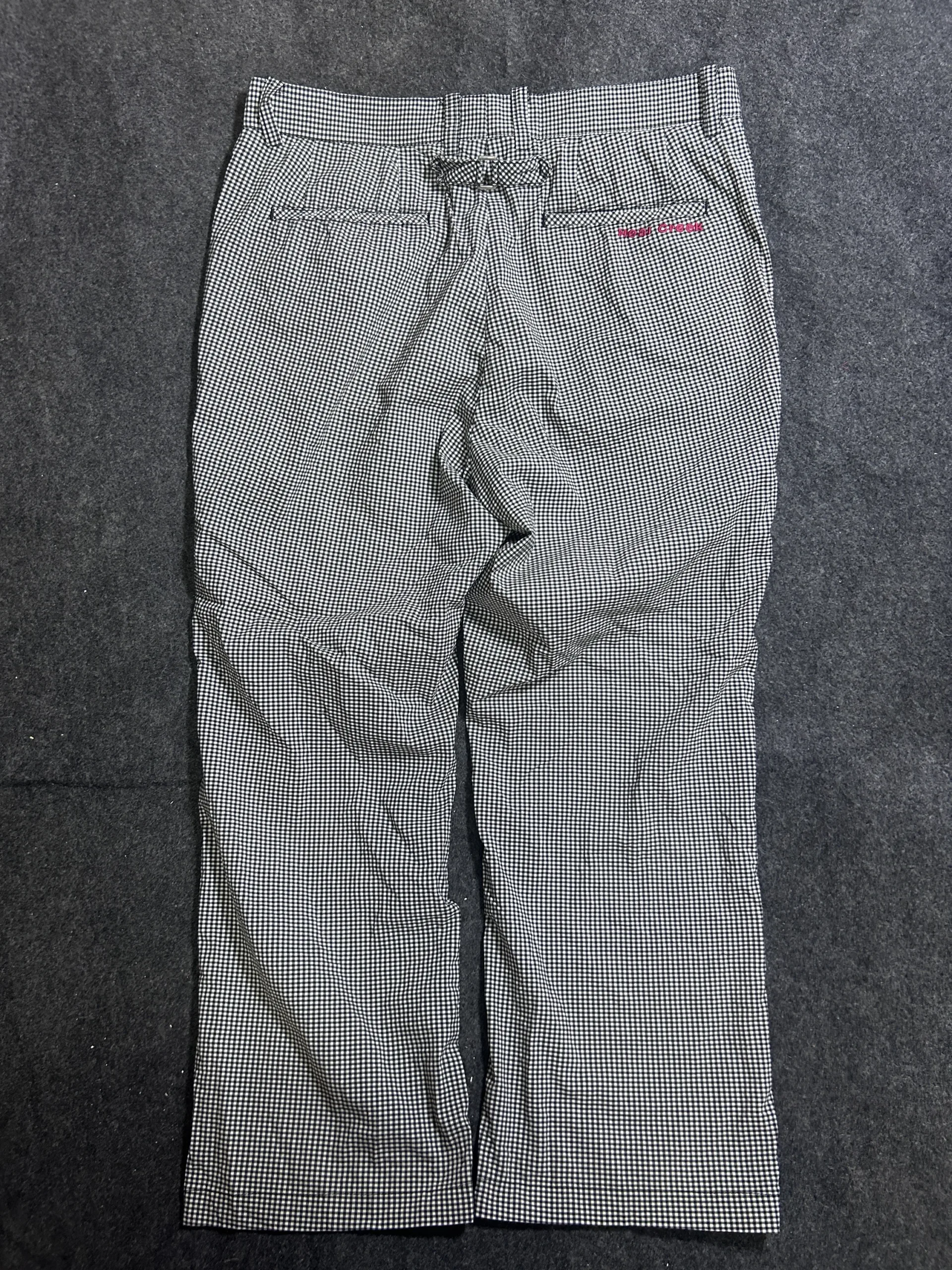 Heal Creek Women’s Gingham Check Golf Pants –Stretch Cotton Nylon Blend | M 2 online thrift store india