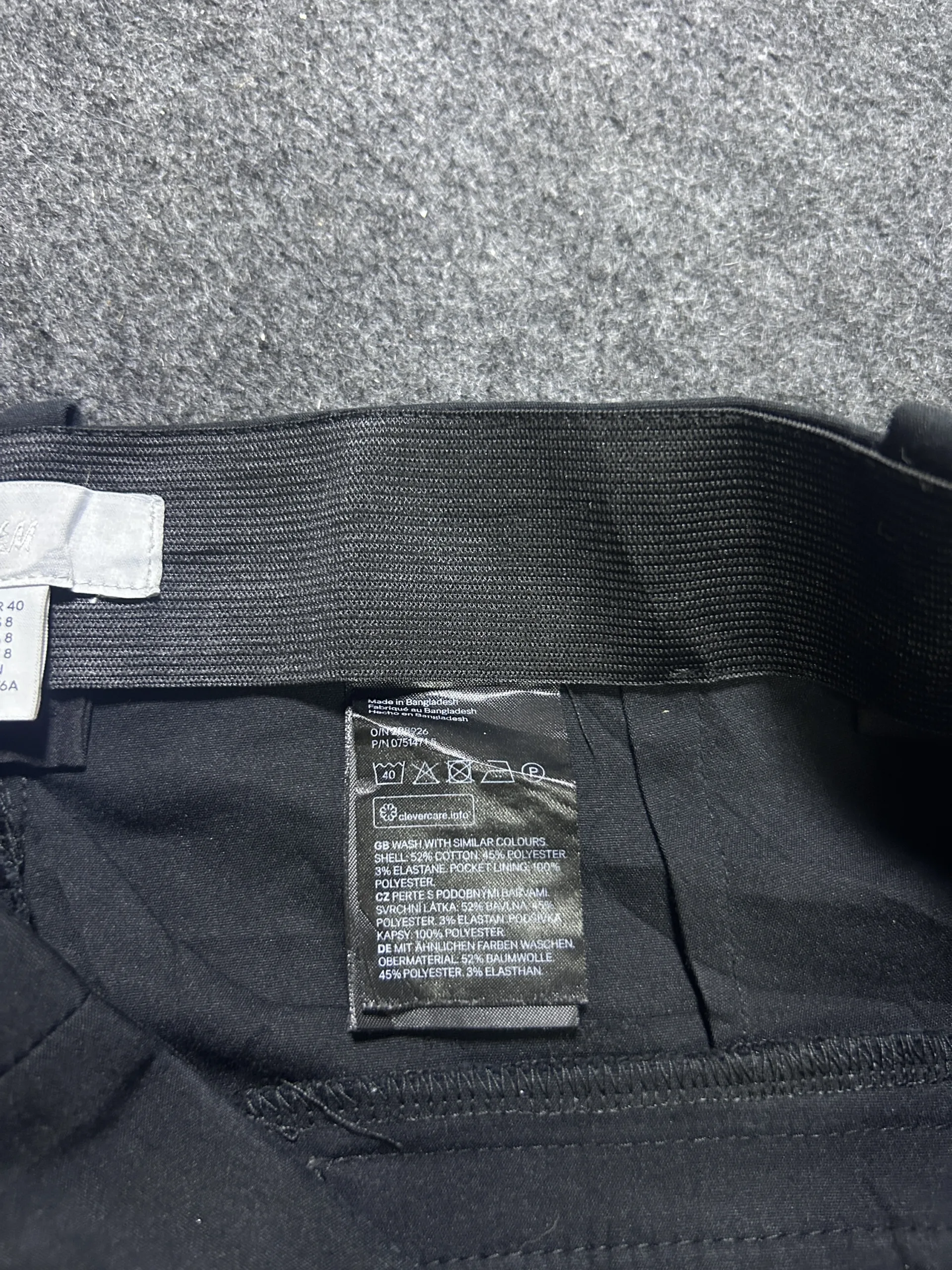 H&Amp;M Black Tailored Straight-Leg Trousers – Women’s W30 4 online thrift store india