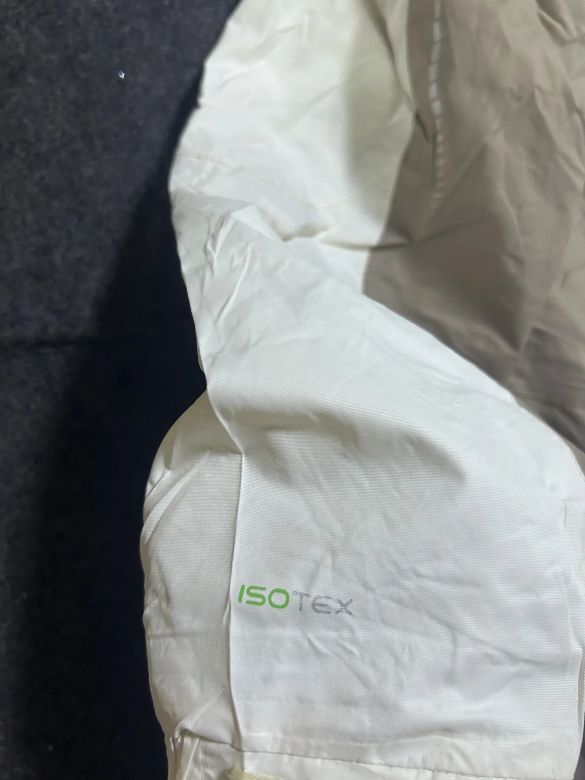 Regatta Isotex Waterproof Hooded Outdoor Jacket White &Amp; Green L 5 thrift jackets india