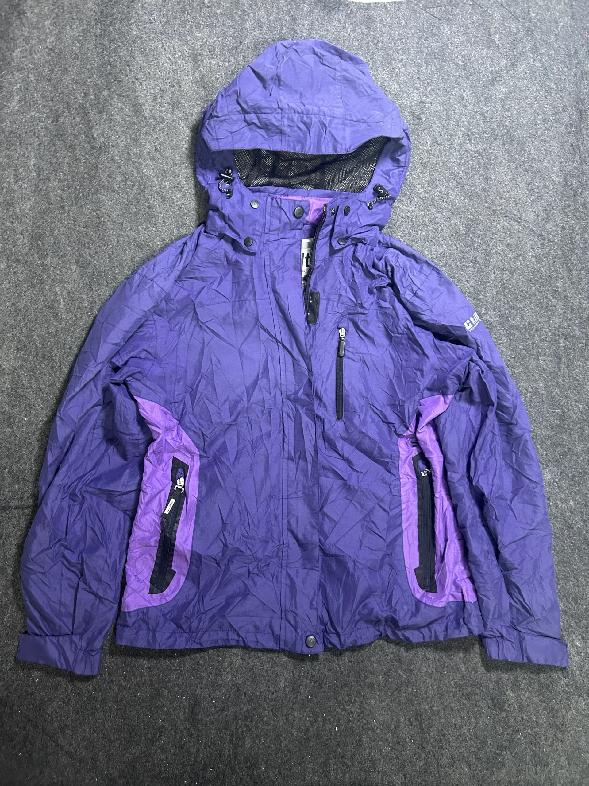 Killtec Level 2 Purple Waterproof Windproof Outdoor Jacket For Women | M 1 thrift jackets india