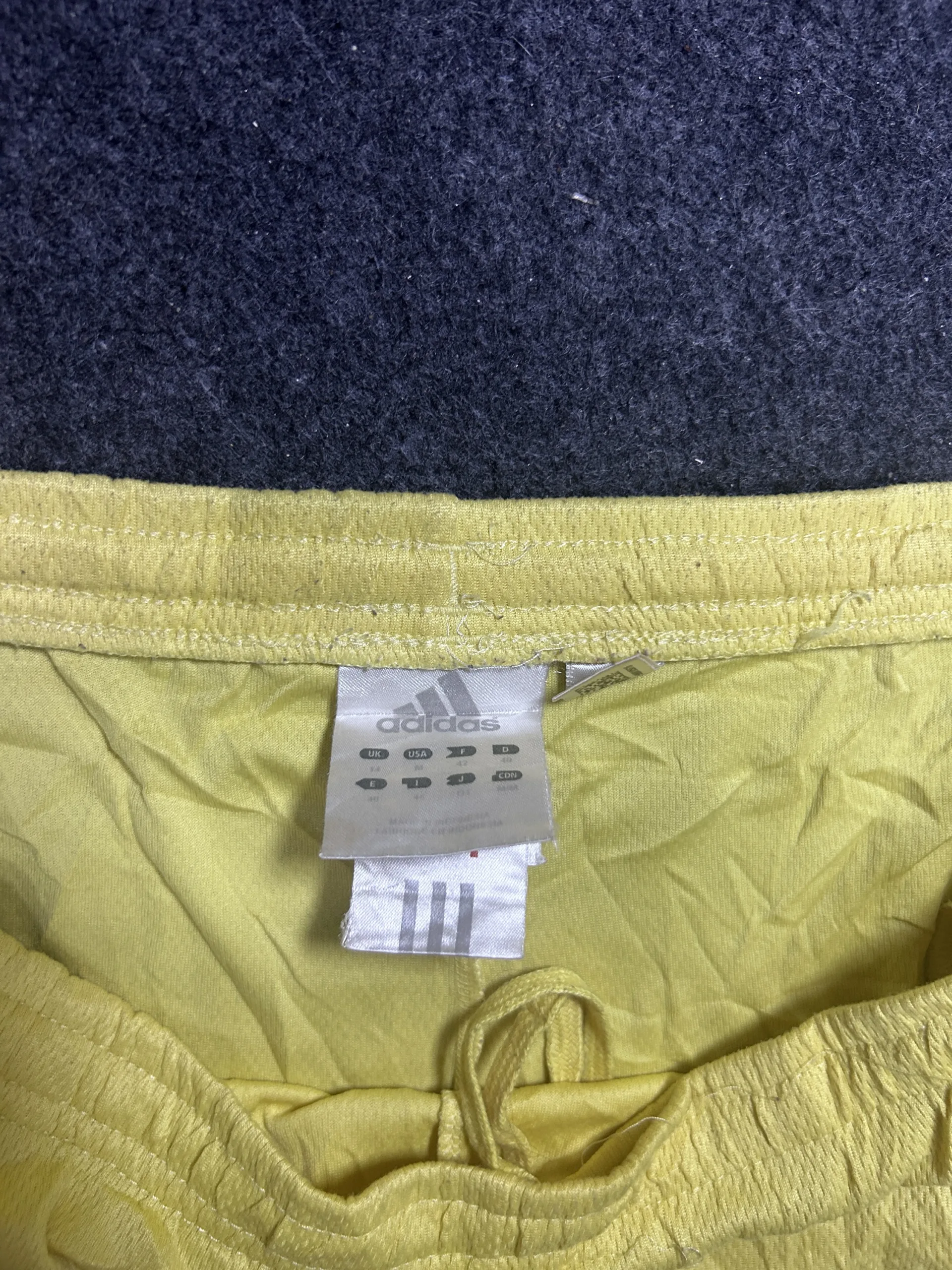 Adidas Women’s Yellow 3-Stripes Sports Shorts Casual &Amp; Activewear | L 4 Adidas shorts
