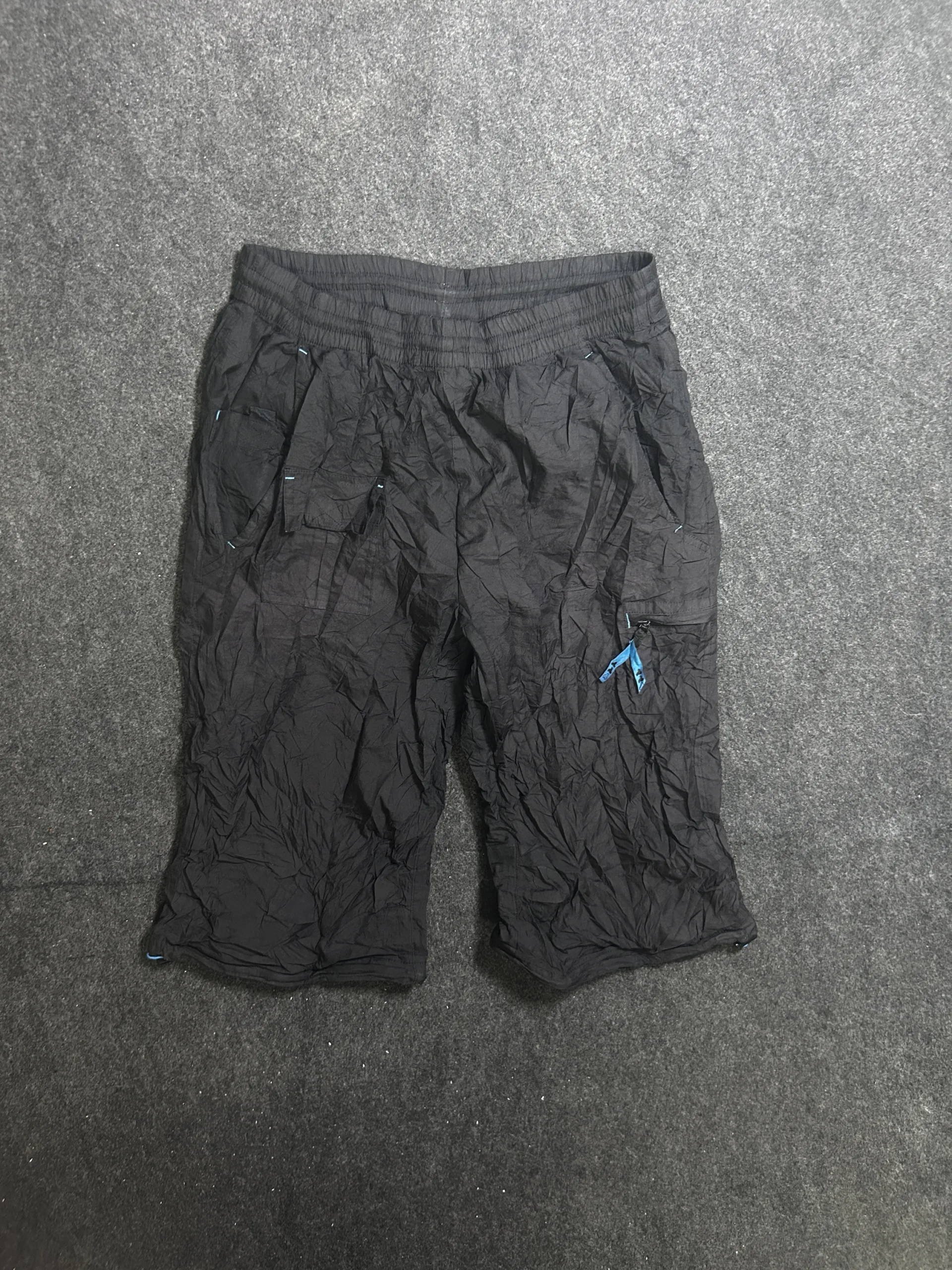Adidas Black Multi-Pocket Cargo Shorts | M 2 Adidas cargo pants
