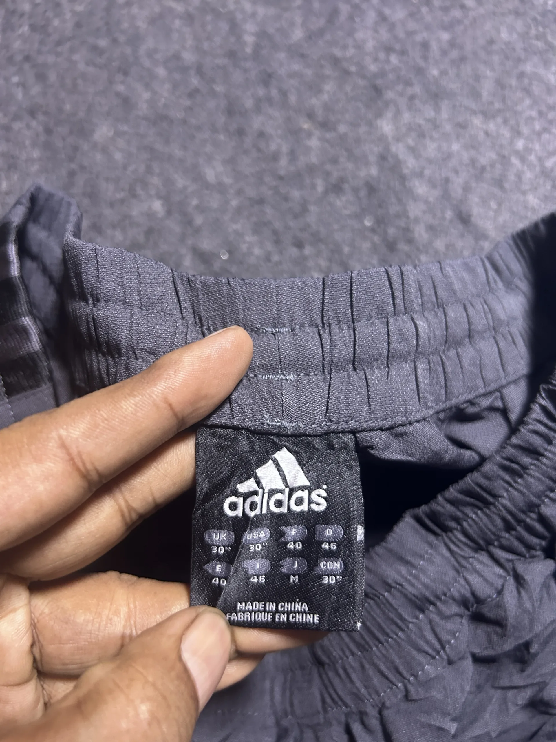 Adidas Vintage Grey 3-Stripe Sports Shorts | Size 28–32 7 Adidas shorts