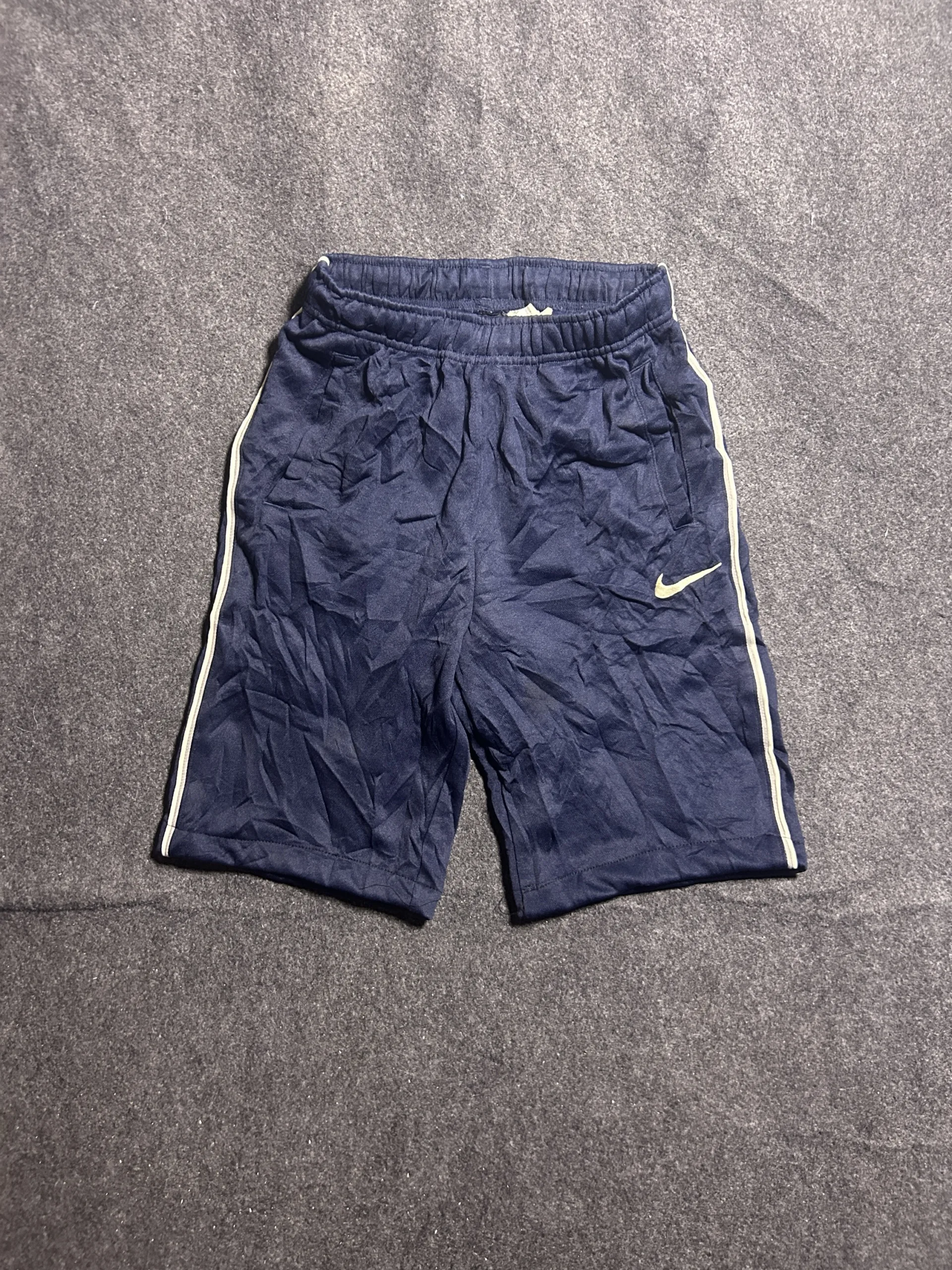 Nike Dri-Fit Navy Blue Sports Shorts | Athletic Running Shorts | 24–26 Waist 1 Nike shorts