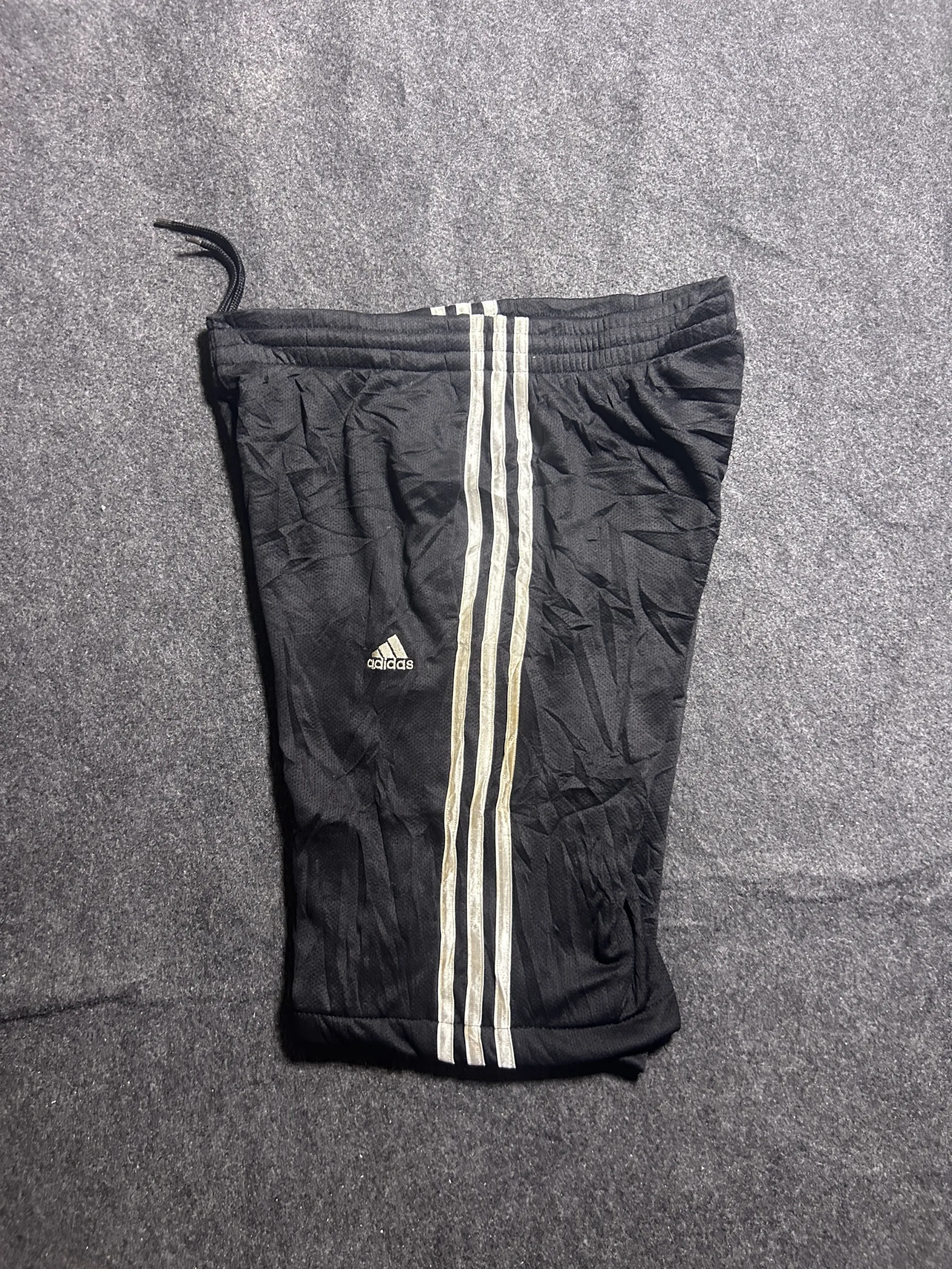 Adidas 3-Stripes Black Sports Shorts | Athletic Training Shorts | Waist 30–32 1 Adidas shorts