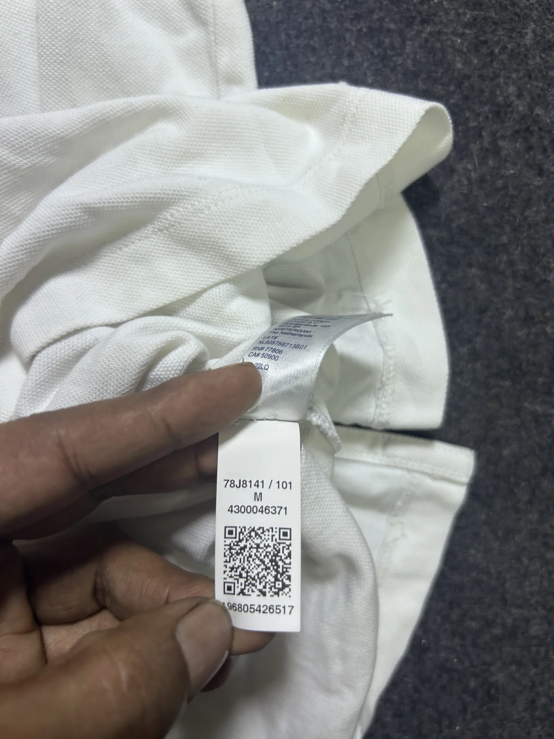 Tommy Hilfiger Slim Fit White Polo Shirt – 5 thrift polo shirts india