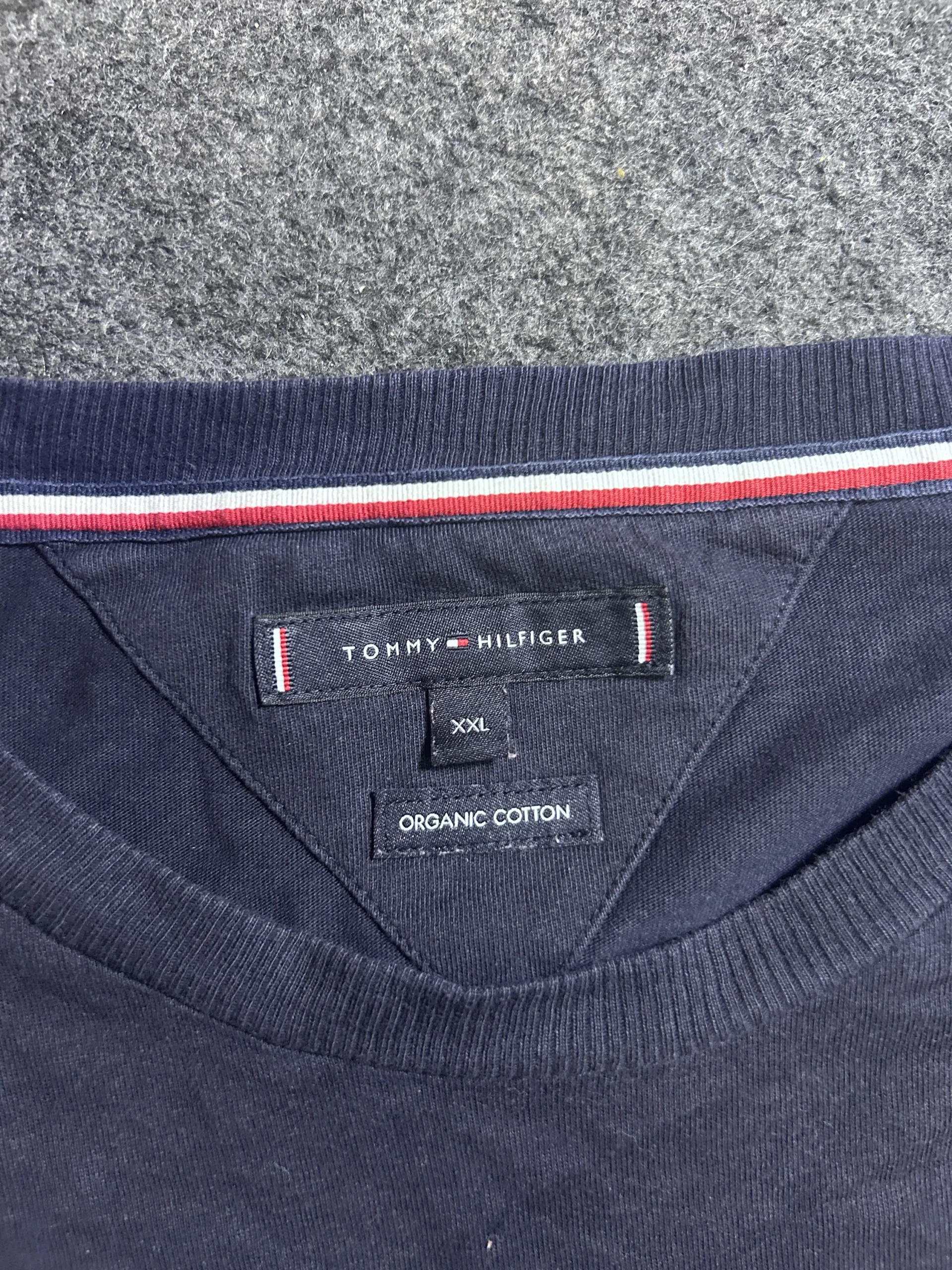 Tommy Hilfiger Navy Long Sleeve T-Shirt Xxl 3 thrift shirts india