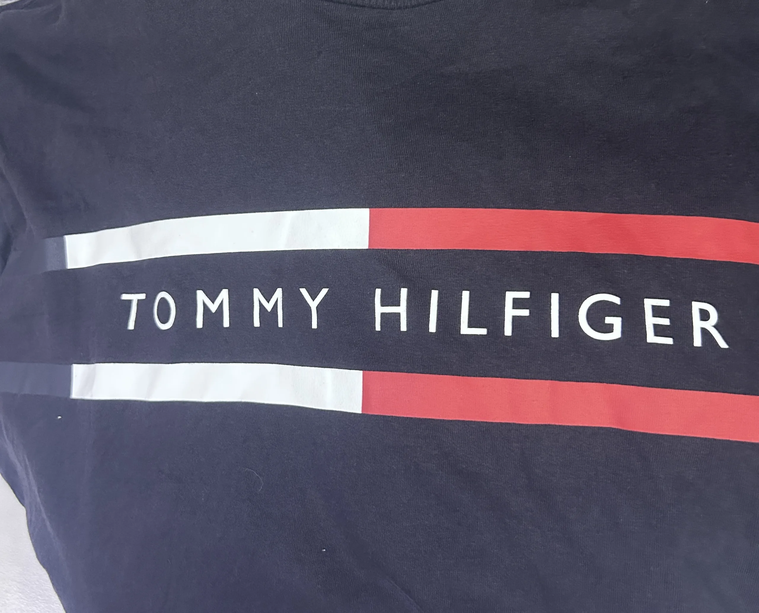 Tommy Hilfiger Navy Long Sleeve T-Shirt Xxl 2 thrift shirts india