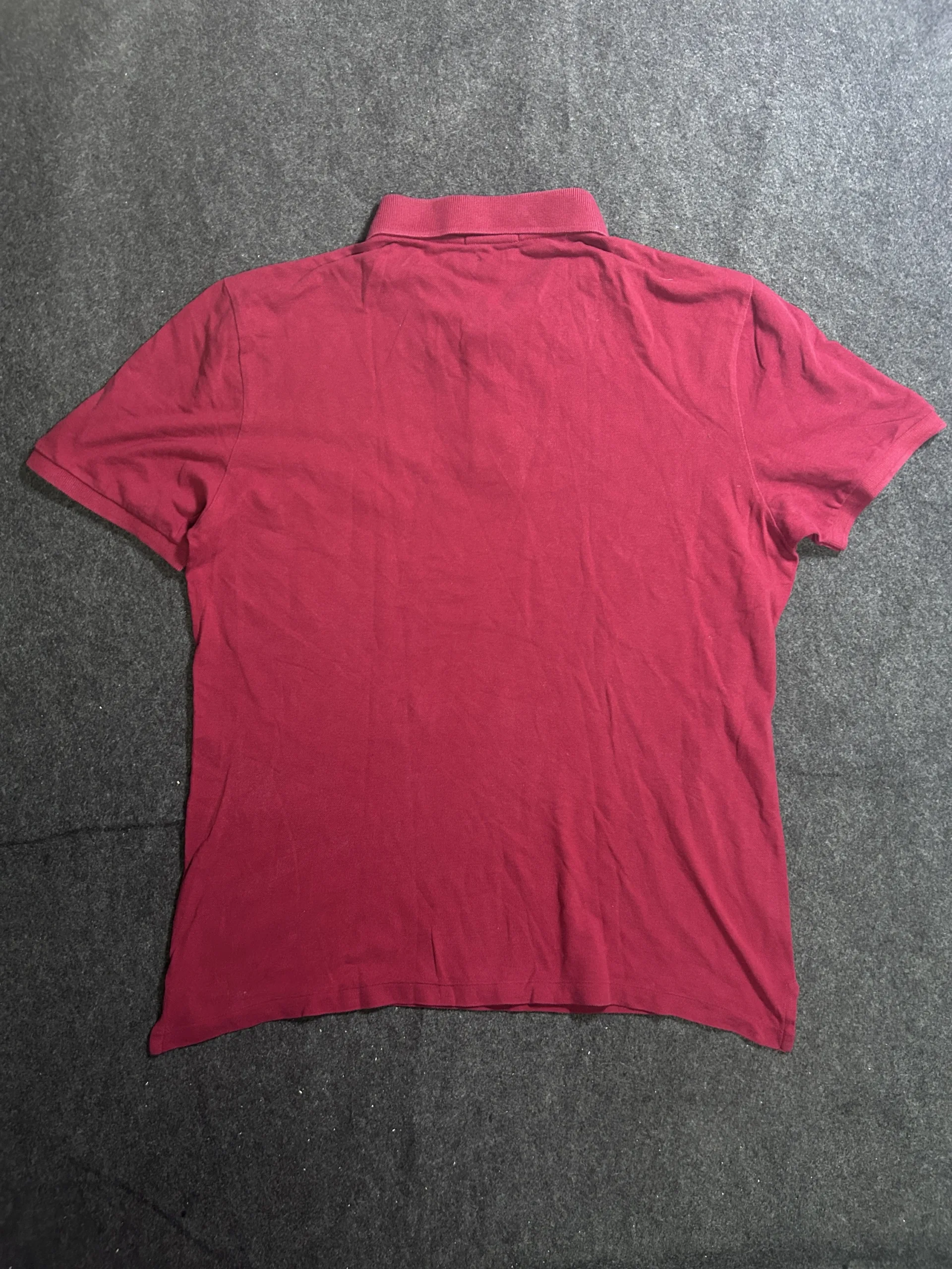 Polo Ralph Lauren Custom Slim Fit Red Polo T-Shirt | L /Xl 2 thrift polo shirts india