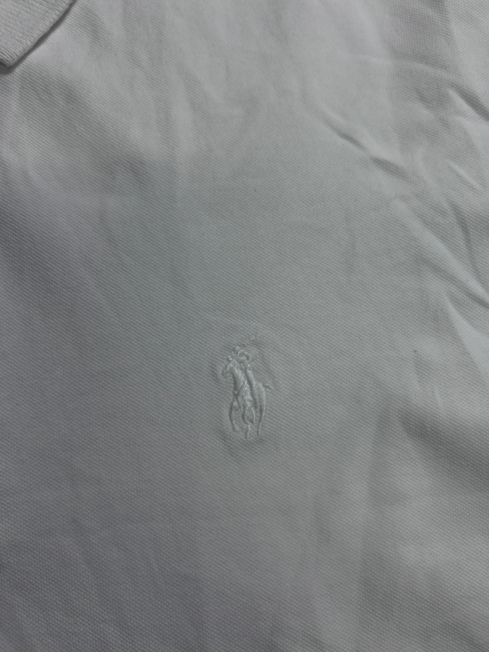 Polo Ralph Lauren White Half-Zip Polo Shirt Men’s | Authentic | L 2 thrift polo shirts india
