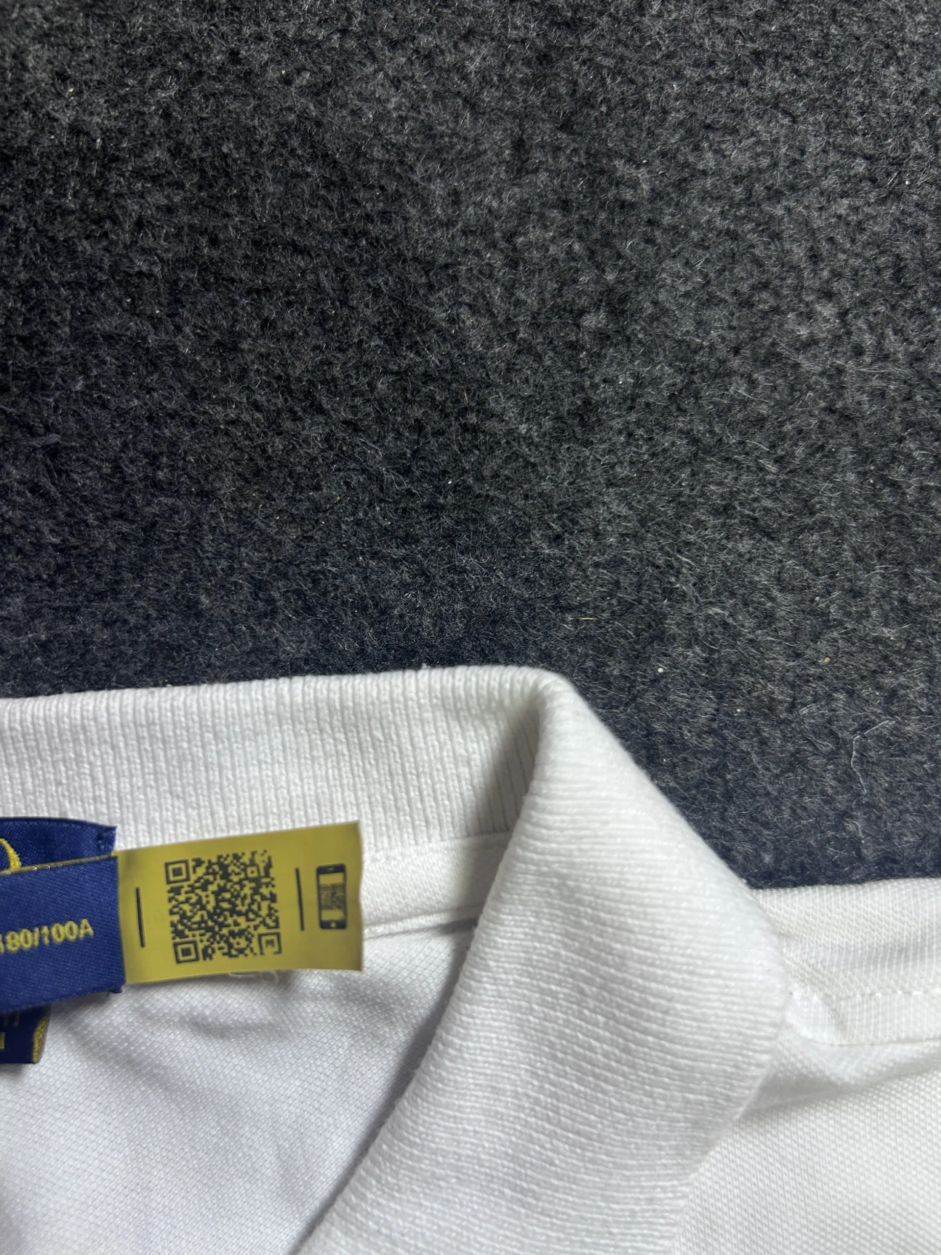 Polo Ralph Lauren White Half-Zip Polo Shirt Men’s | Authentic | L 5 thrift polo shirts india