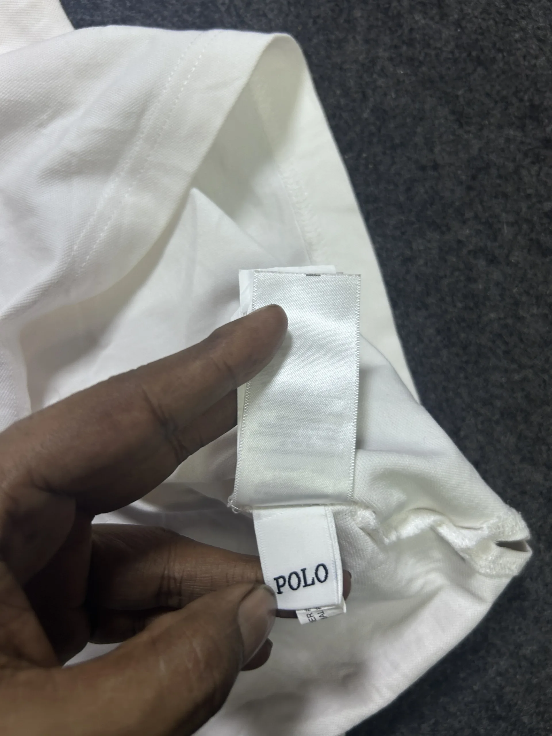 Polo Ralph Lauren White Half-Zip Polo Shirt Men’s | Authentic | L 7 thrift polo shirts india