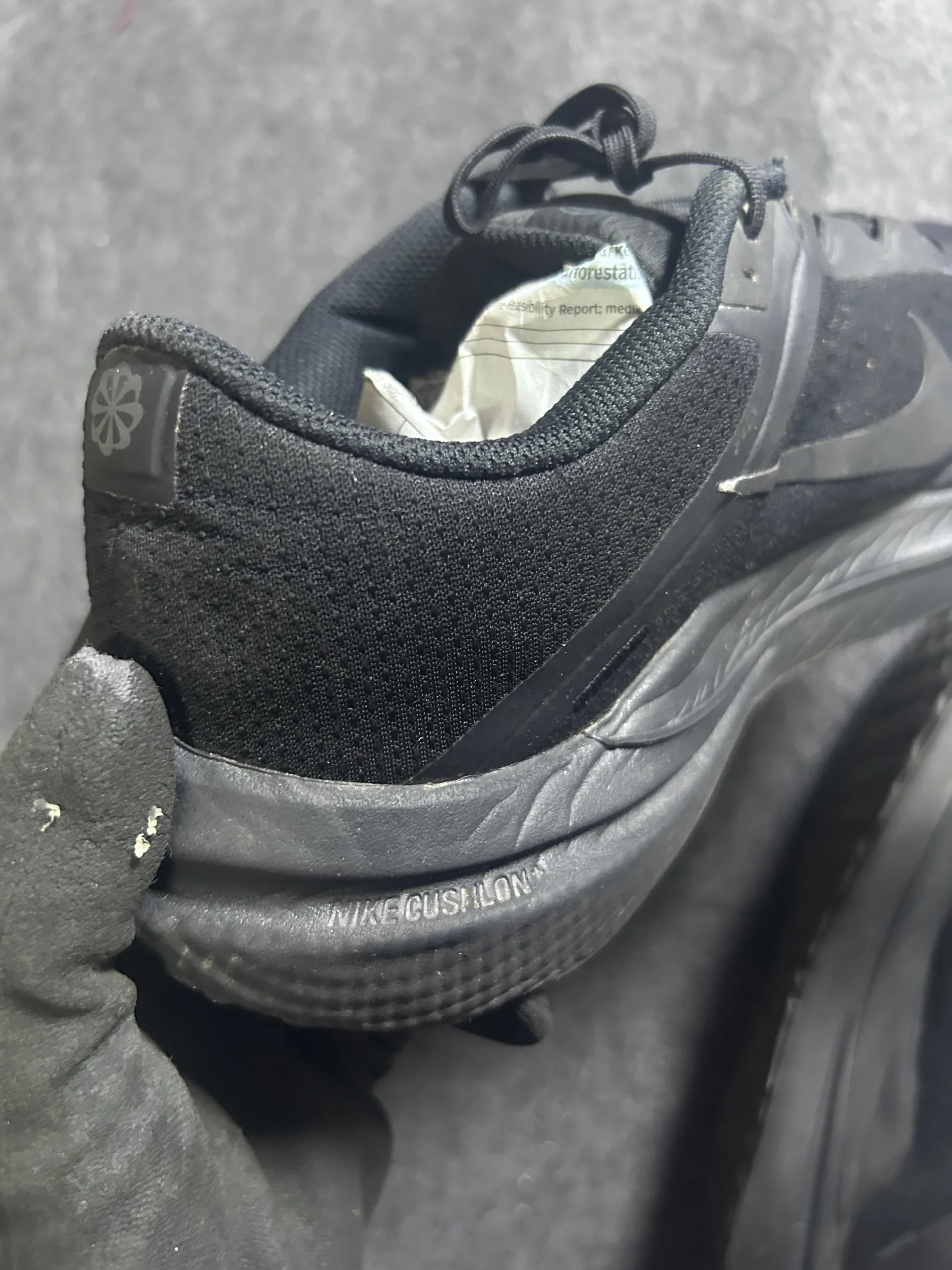 Nike Winflo 10 Men’s Running Shoes – Triple Black Uk 11 7 Nike running shoes