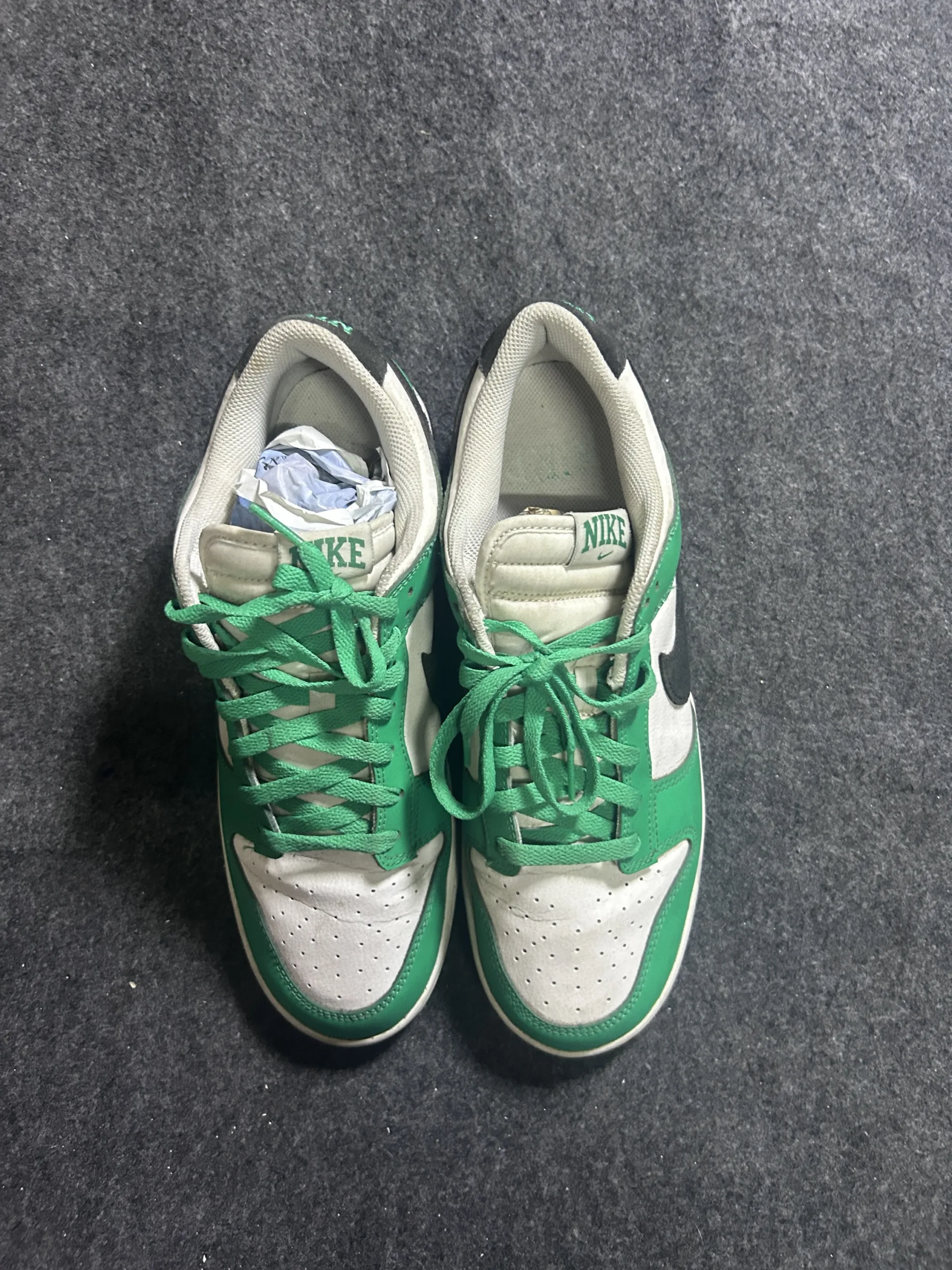 Nike Dunk Low Stadium Green Celtics Uk 10 4 online thrift store india
