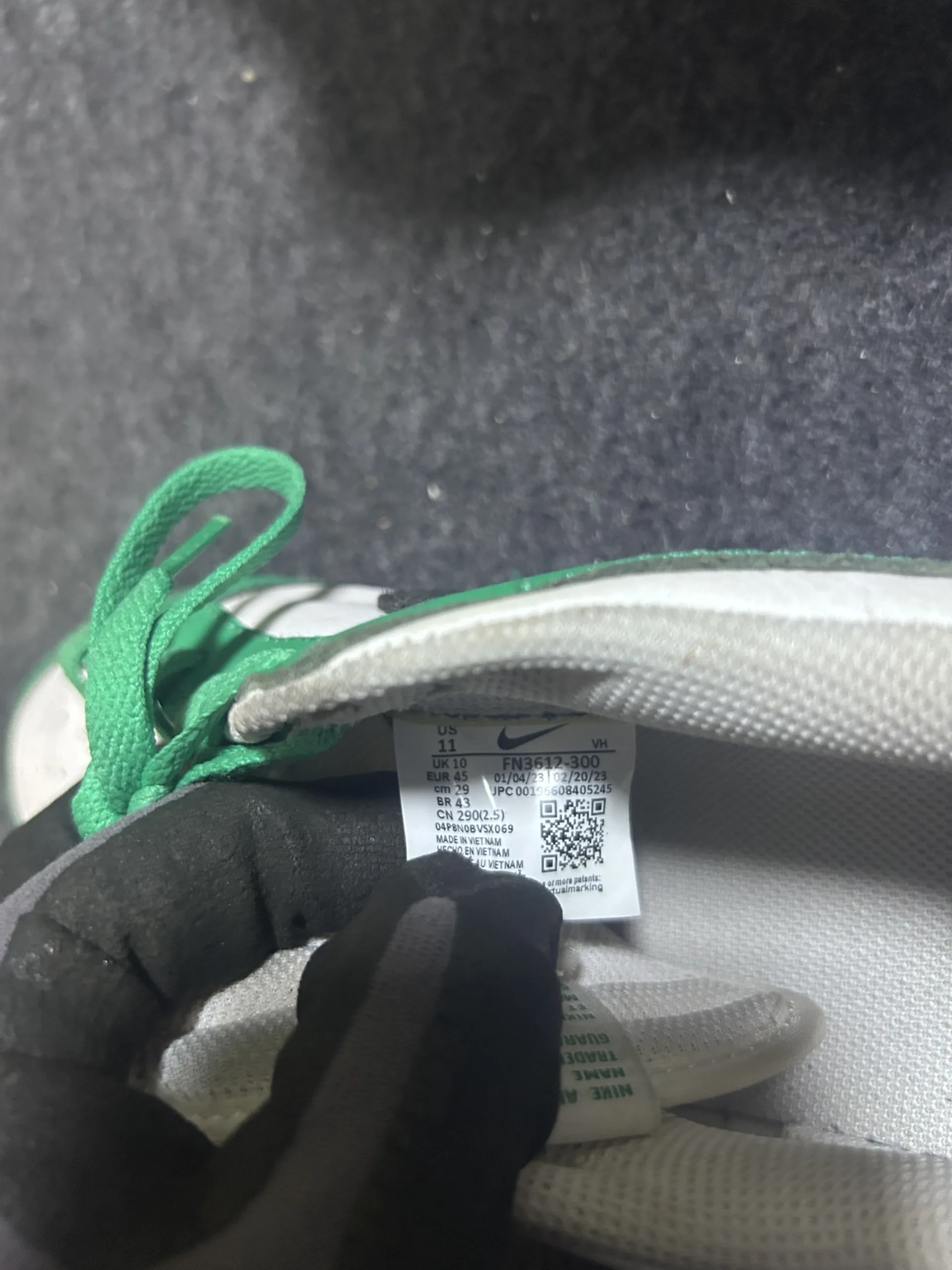 Nike Dunk Low Stadium Green Celtics Uk 10 6 online thrift store india