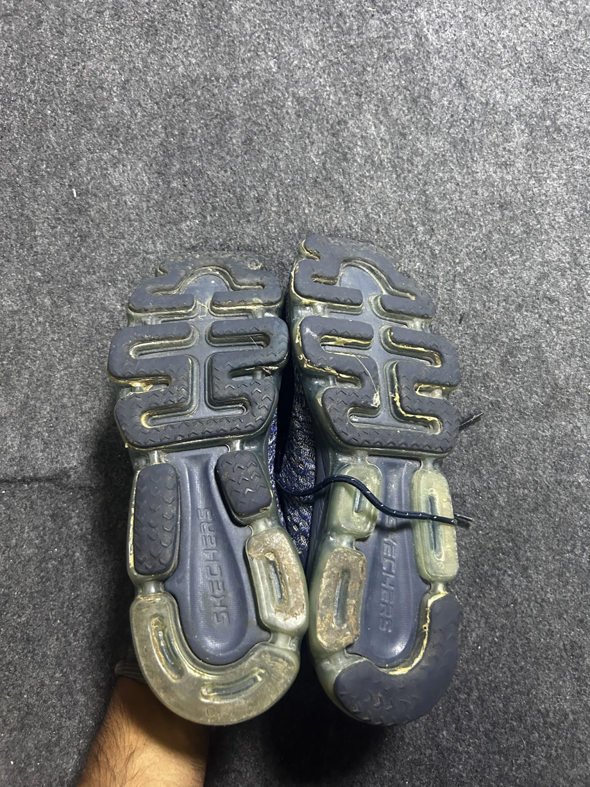 Skechers Blue Memory Foam Sports Shoes Uk 9 4 thrift shoes online india