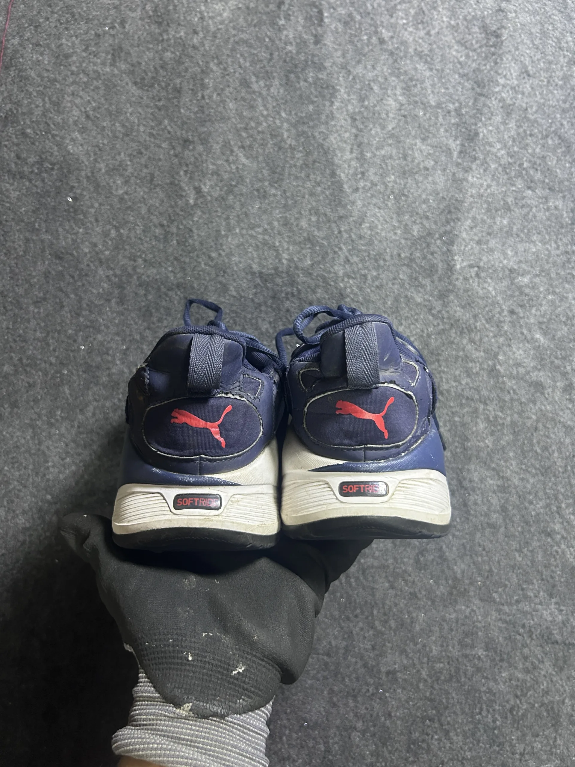 Puma Softride Running Shoes Navy Red Uk 8 | 7 Puma running shoes