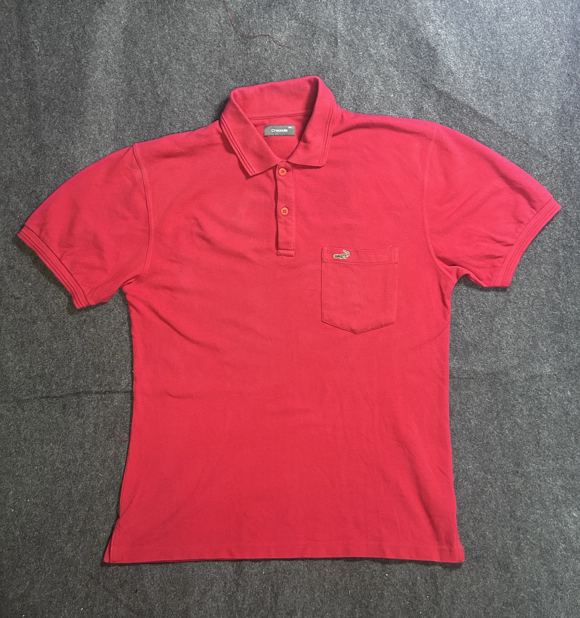 Crocodile Red Classic Polo T-Shirt – Men’s Xxl 1 thrift polo shirts india