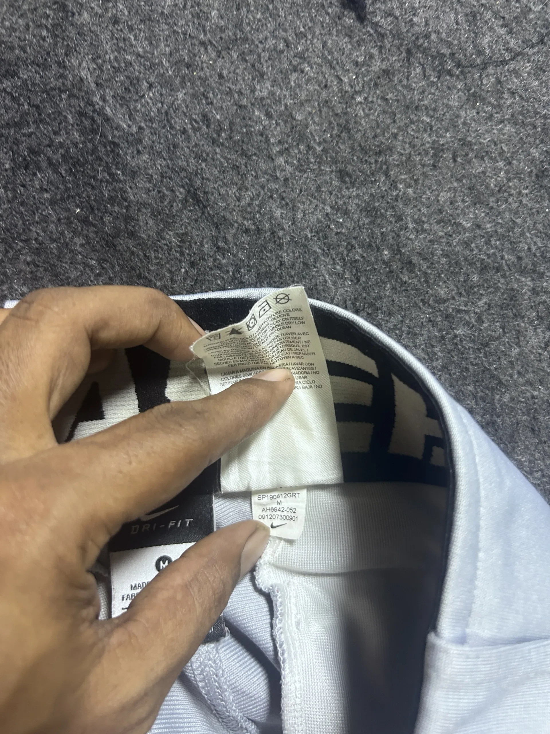 Nike Dri-Fit Performance Shorts Grey W34 5 Nike shorts