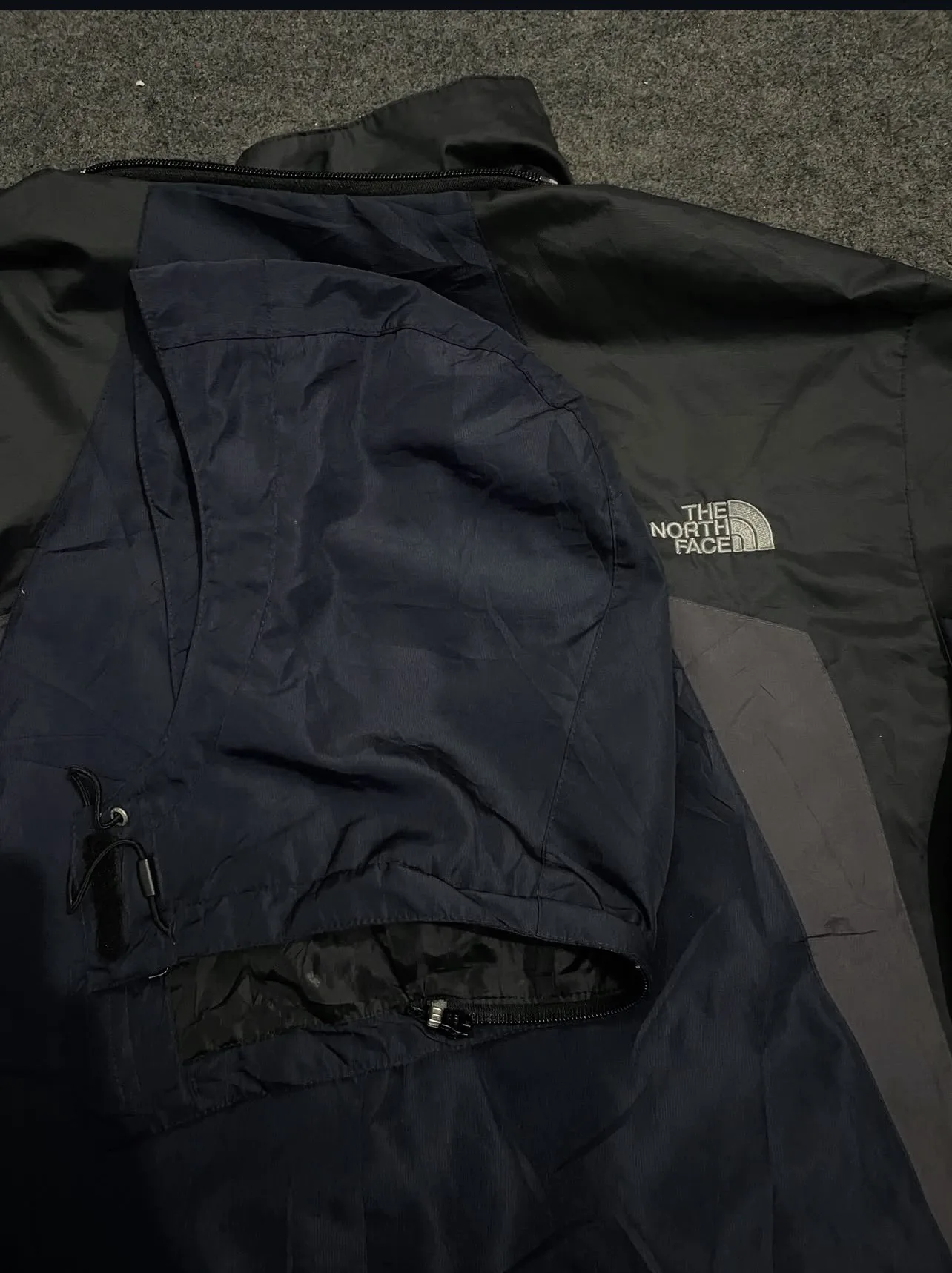 The North Face Gore-Tex Xcr Summit Series Waterproof Shell Jacket Black/Navy | L/Xl 4 The North Face jackets