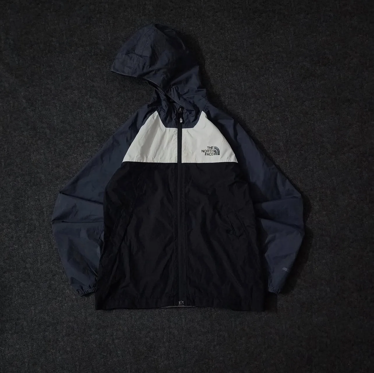 The North Face Dryvent 3-In-1 Style Hooded Waterproof Jacket Navy/Black/White | M 1 The North Face jackets