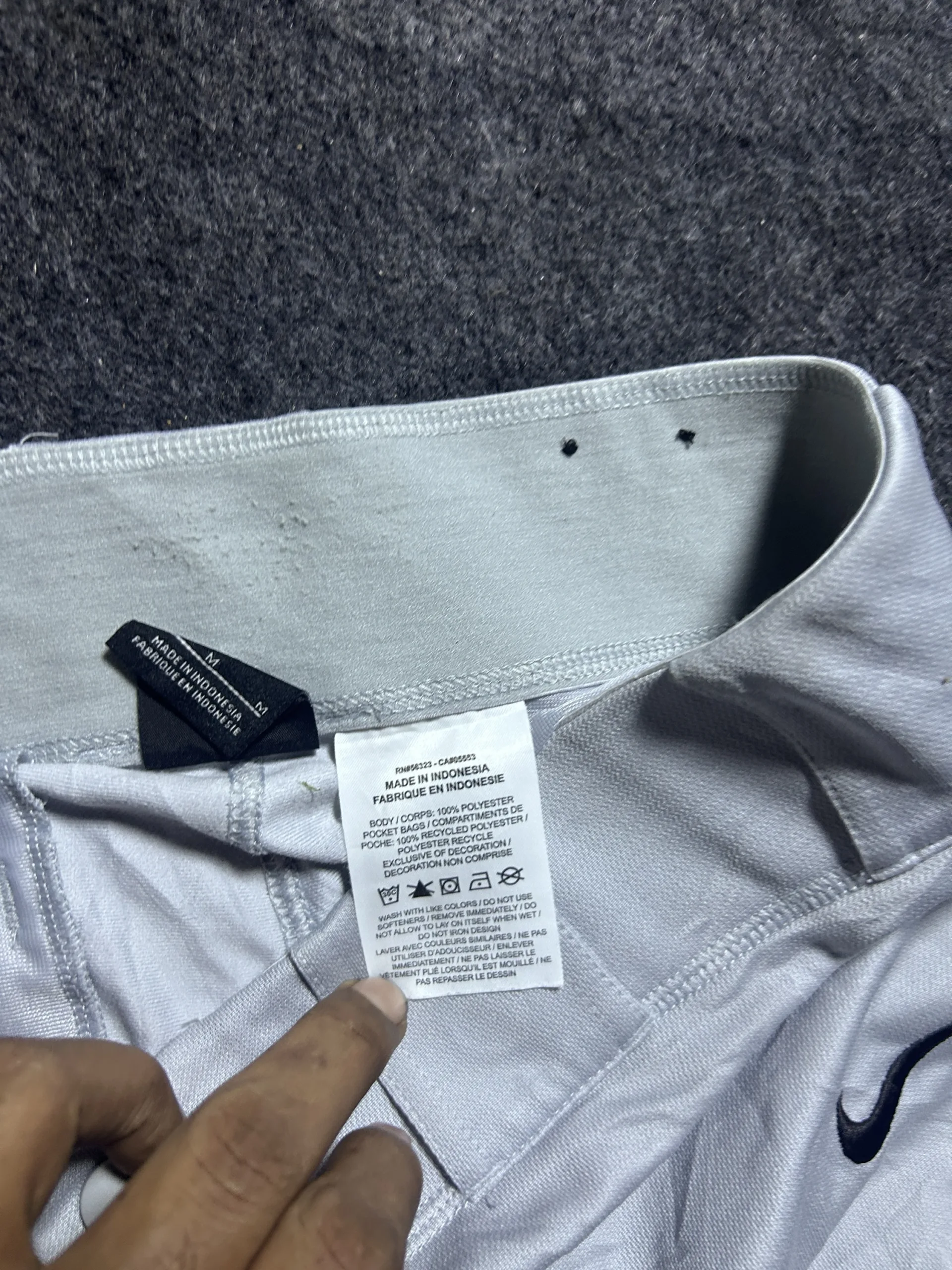 Nike Women’s Performance Grey Shorts M | Athletic 5 Nike shorts