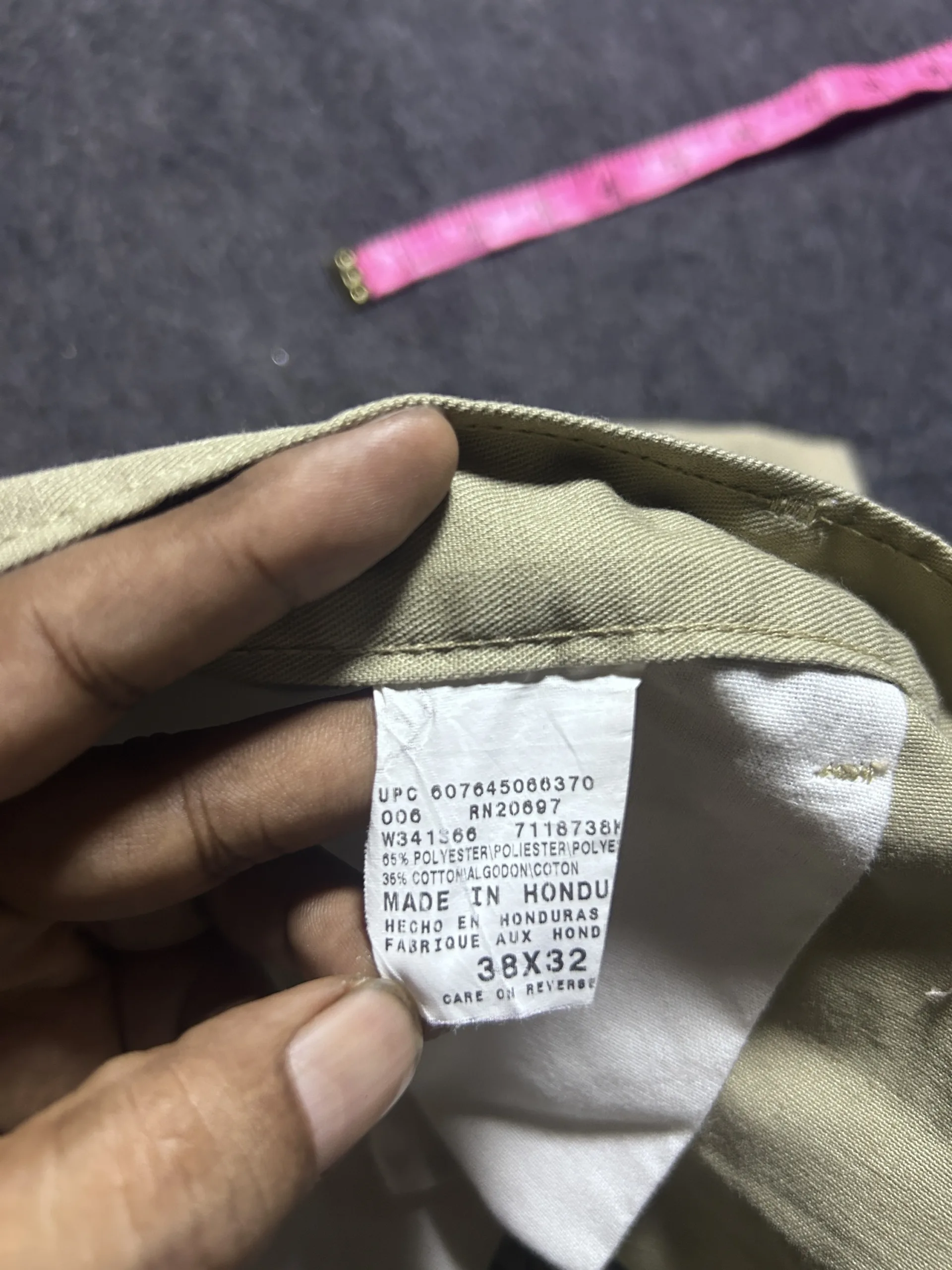 Dickies Baggy Fit Work Pants Khaki | Xl 6 thrift bags india