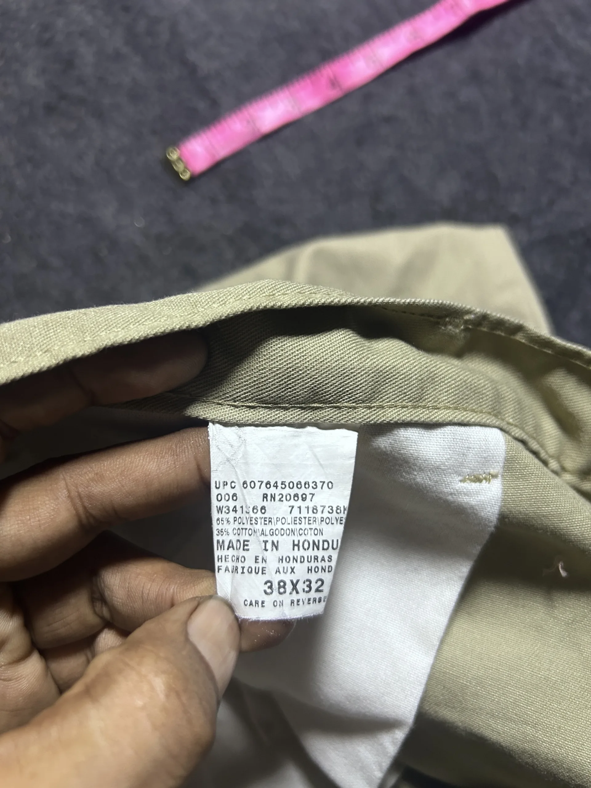 Dickies Baggy Fit Work Pants Khaki | Xl 5 thrift bags india