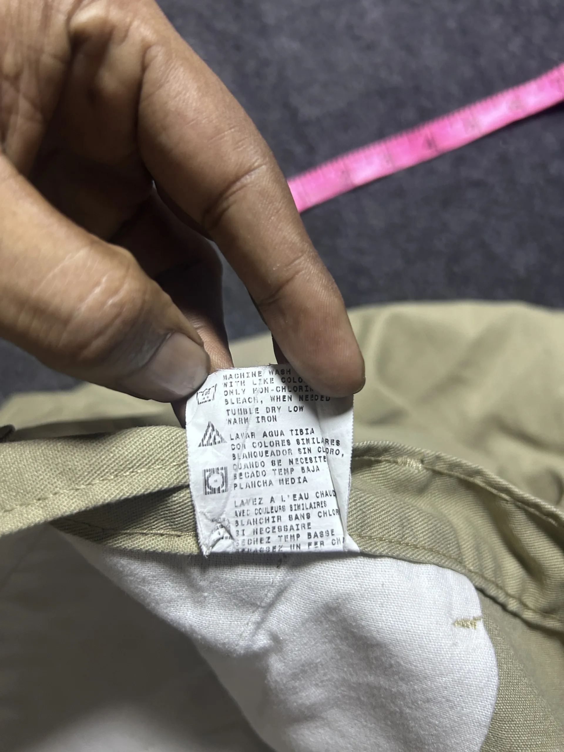 Dickies Baggy Fit Work Pants Khaki | Xl 4 thrift bags india