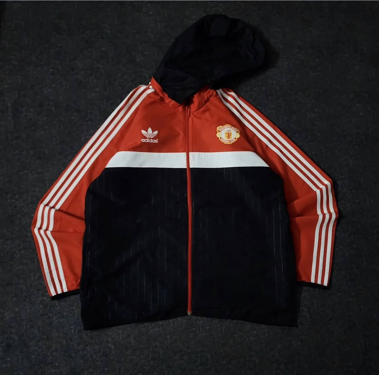 Adidas Originals × Manchester United Track Jacket Red/Black L 1 Adidas jackets