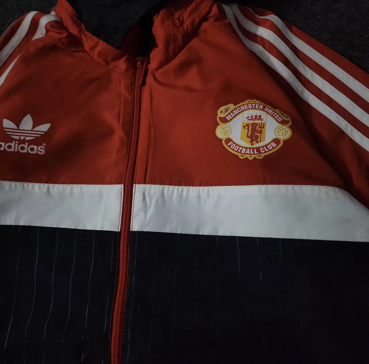Adidas Originals × Manchester United Track Jacket Red/Black L 3 Adidas jackets