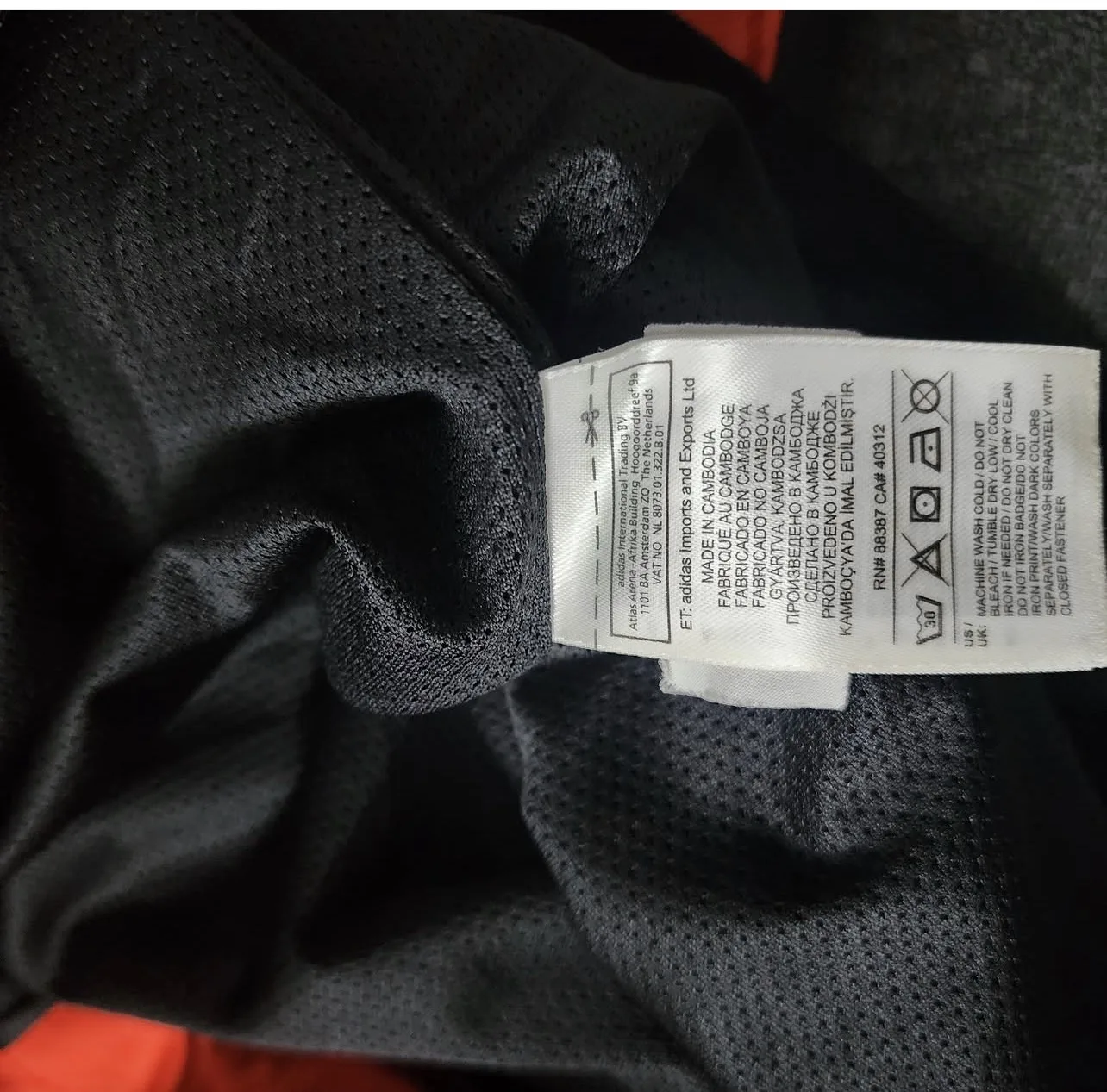 Adidas Originals × Manchester United Track Jacket Red/Black L 7 Adidas jackets